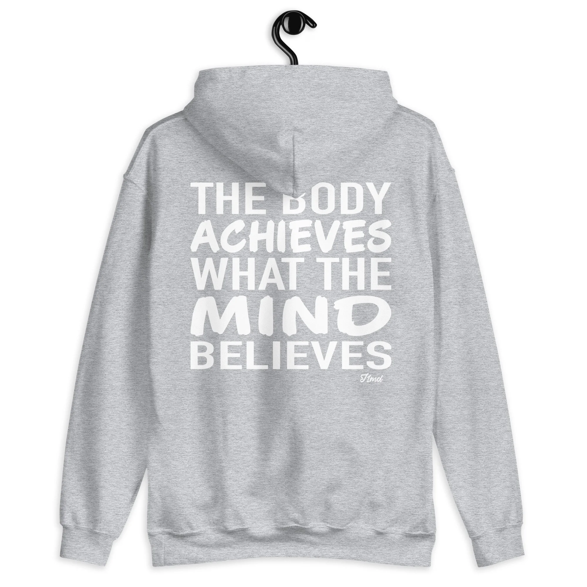 Unisex Gym Hoodie Heavy Blend Hooded Sweatshirt - Jus1Man Design