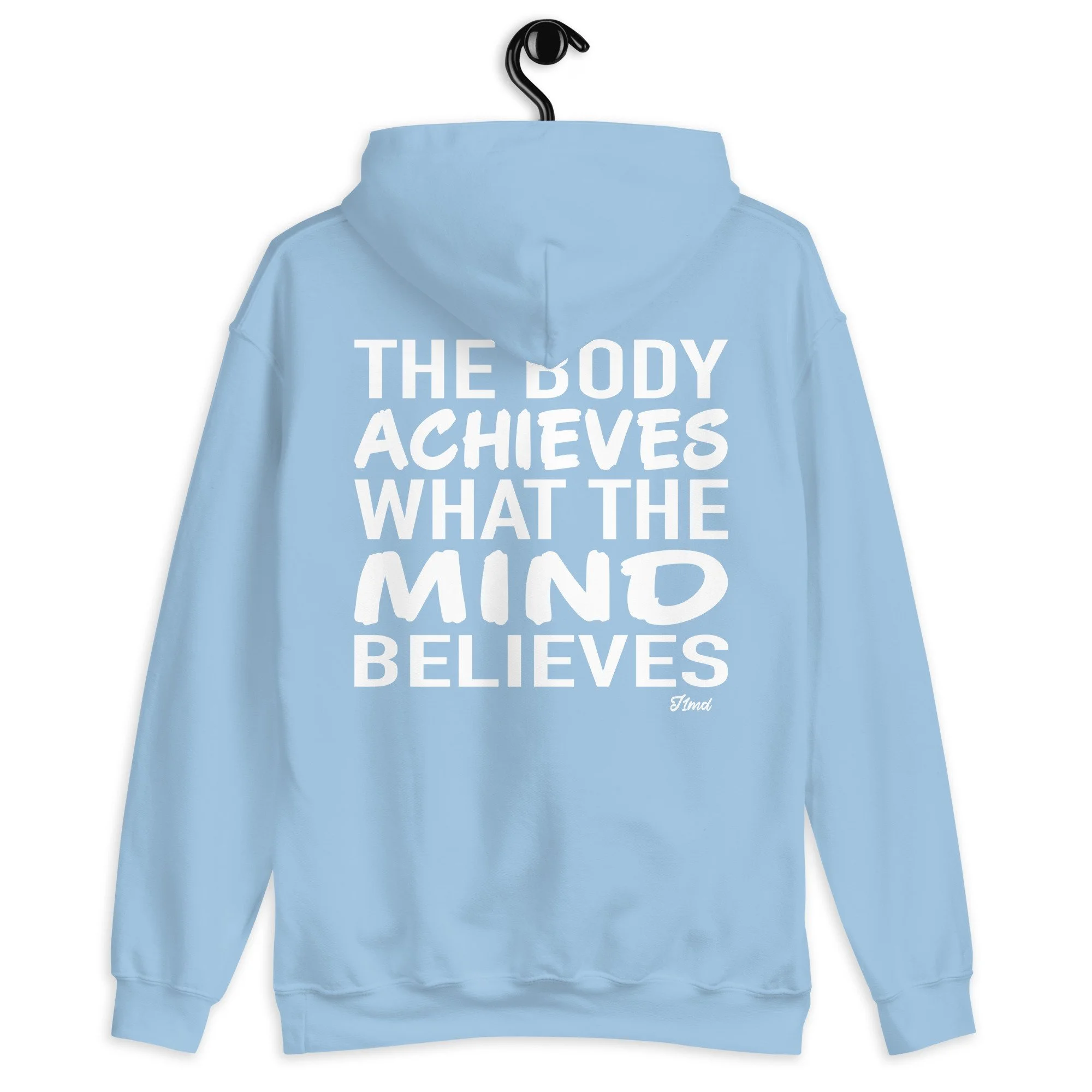 Unisex Gym Hoodie Heavy Blend Hooded Sweatshirt - Jus1Man Design