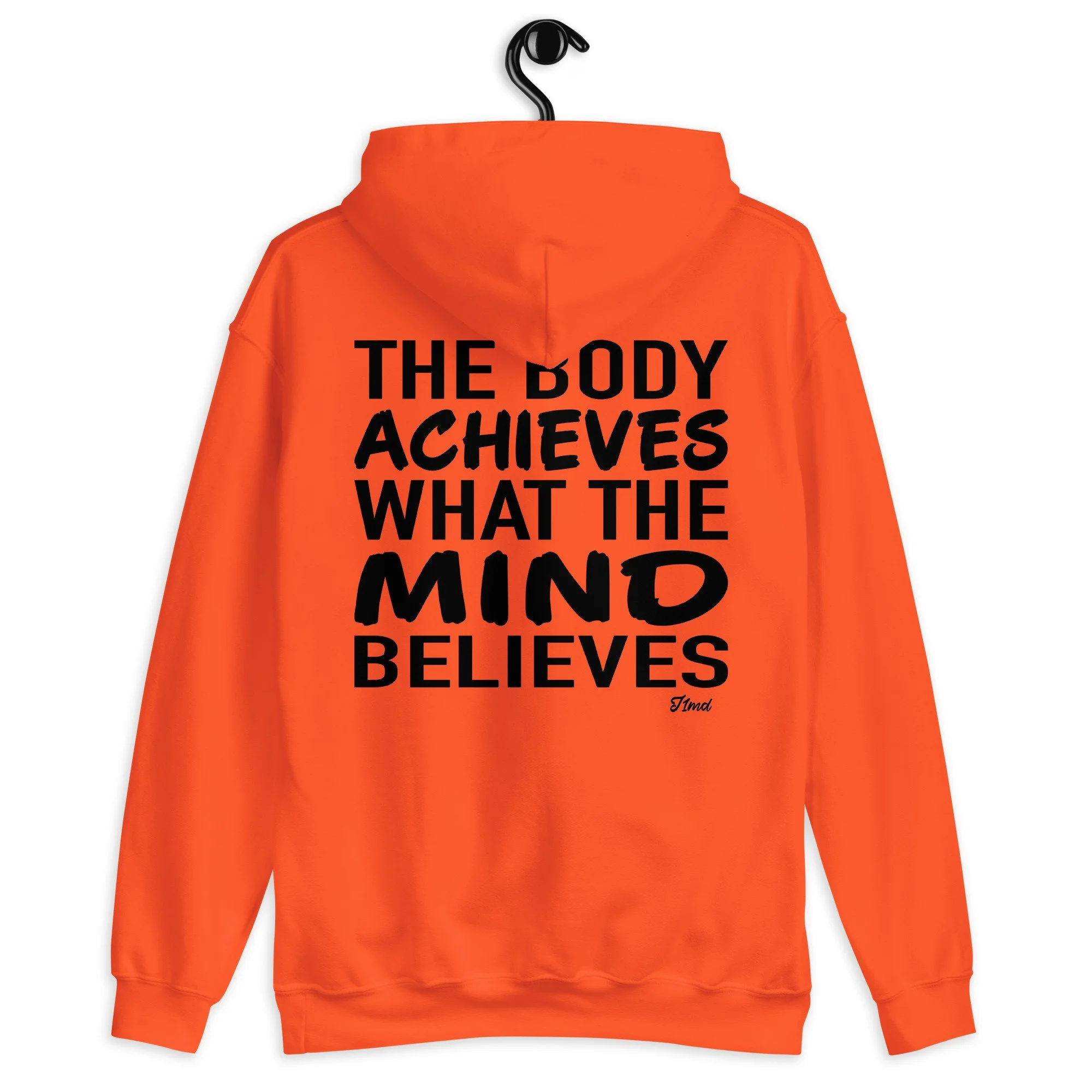 Unisex Gym Hoodie Heavy Blend Hooded Sweatshirt - Jus1Man Design