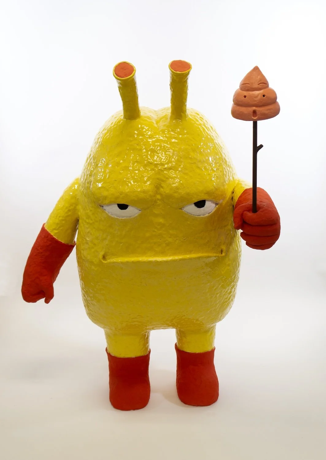 Nikochan Daiō, 2024
Dimensions: 42"Hx30"Wx20"DP
Materials: Ceramics, Mixed media 