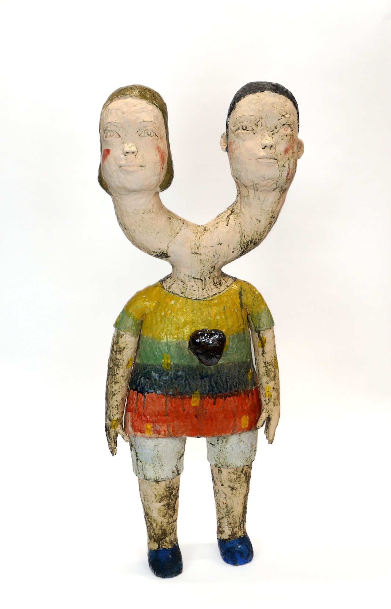 You and Me, 2023
Dimensions: 50"Hx18"Wx11"DP
Materials: Ceramics 