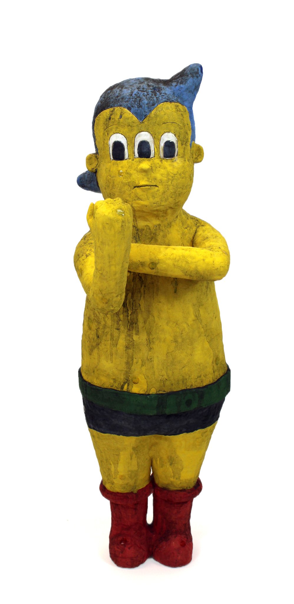 Astro Boy, 2024
Dimensioons: 45"Hx13"Wx14"DP
Materials: Ceramics