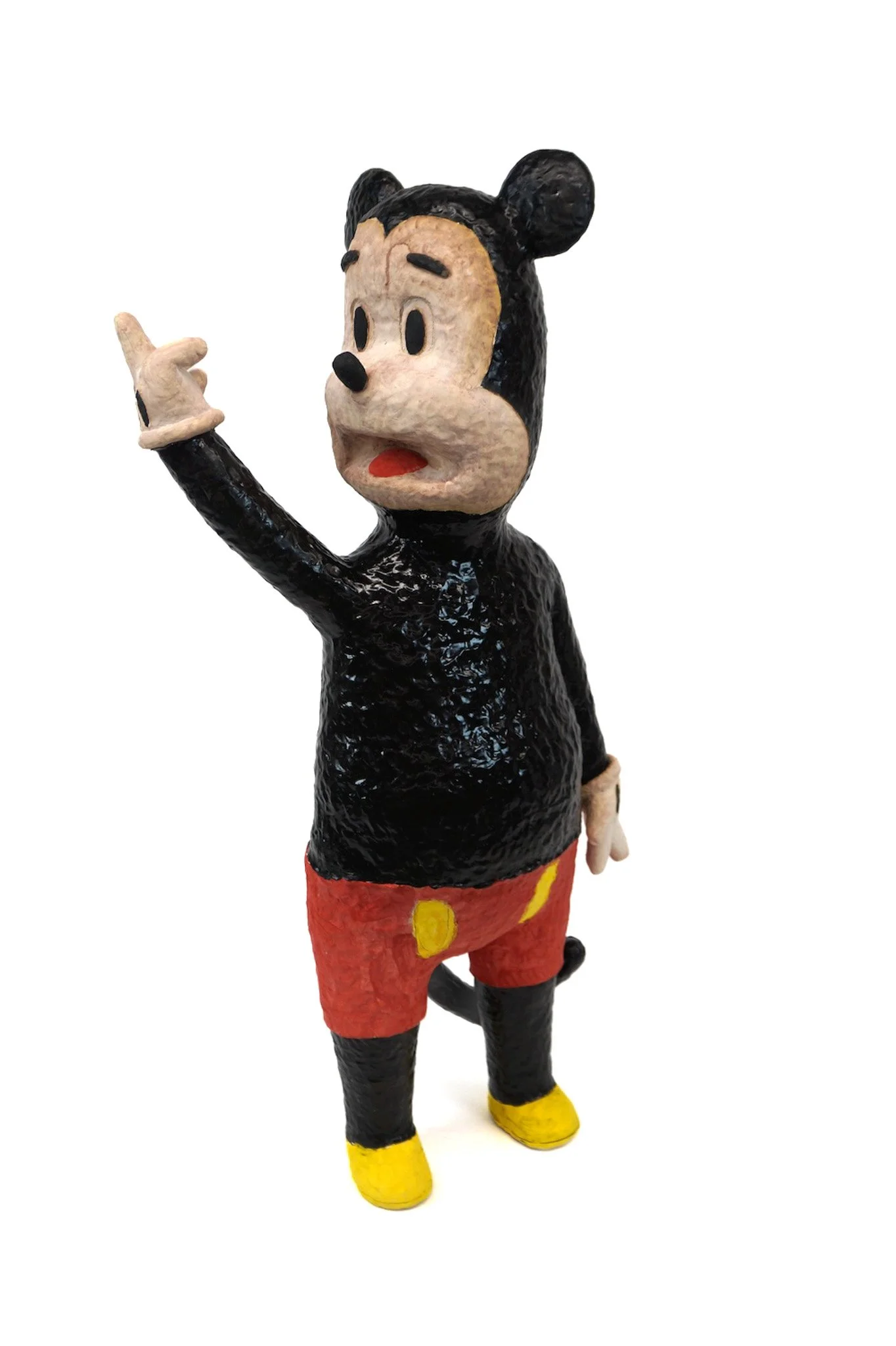 Mickey Mouse, 2023
Dimensions: 52.5"Hx25"Wx15"DP 
Materials: Ceramics