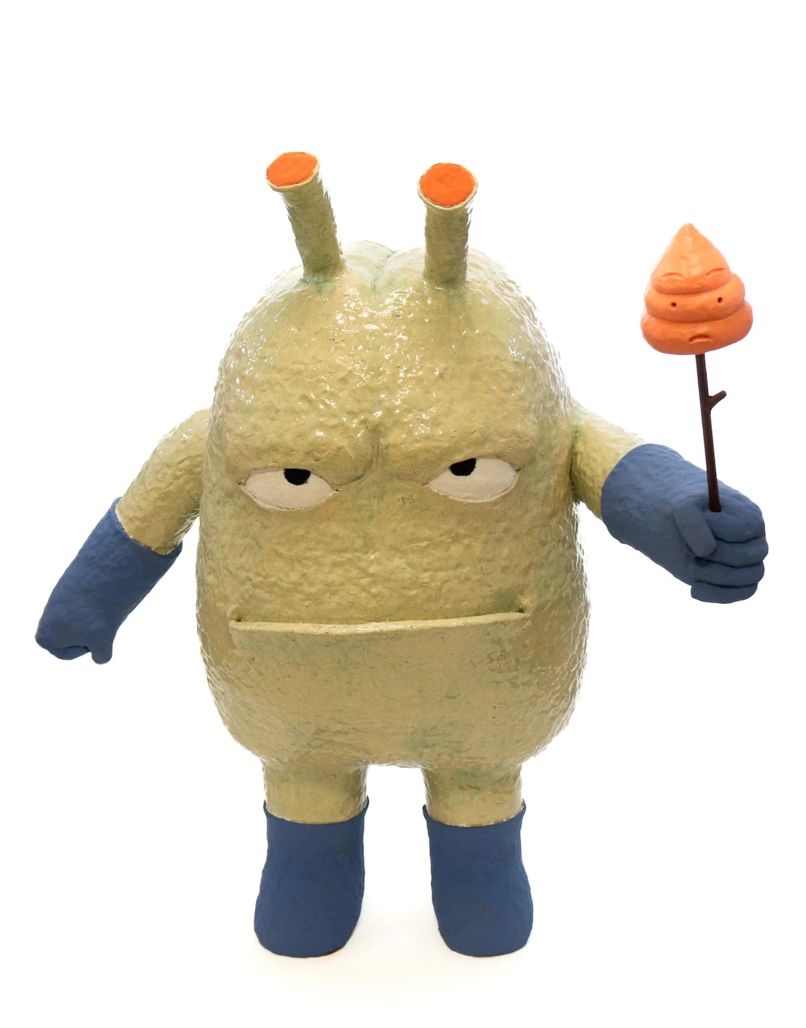 Nikochan Daiō, 2024
Dimensions: 42"Hx32"Wx16"DP
Materials: Ceramics 