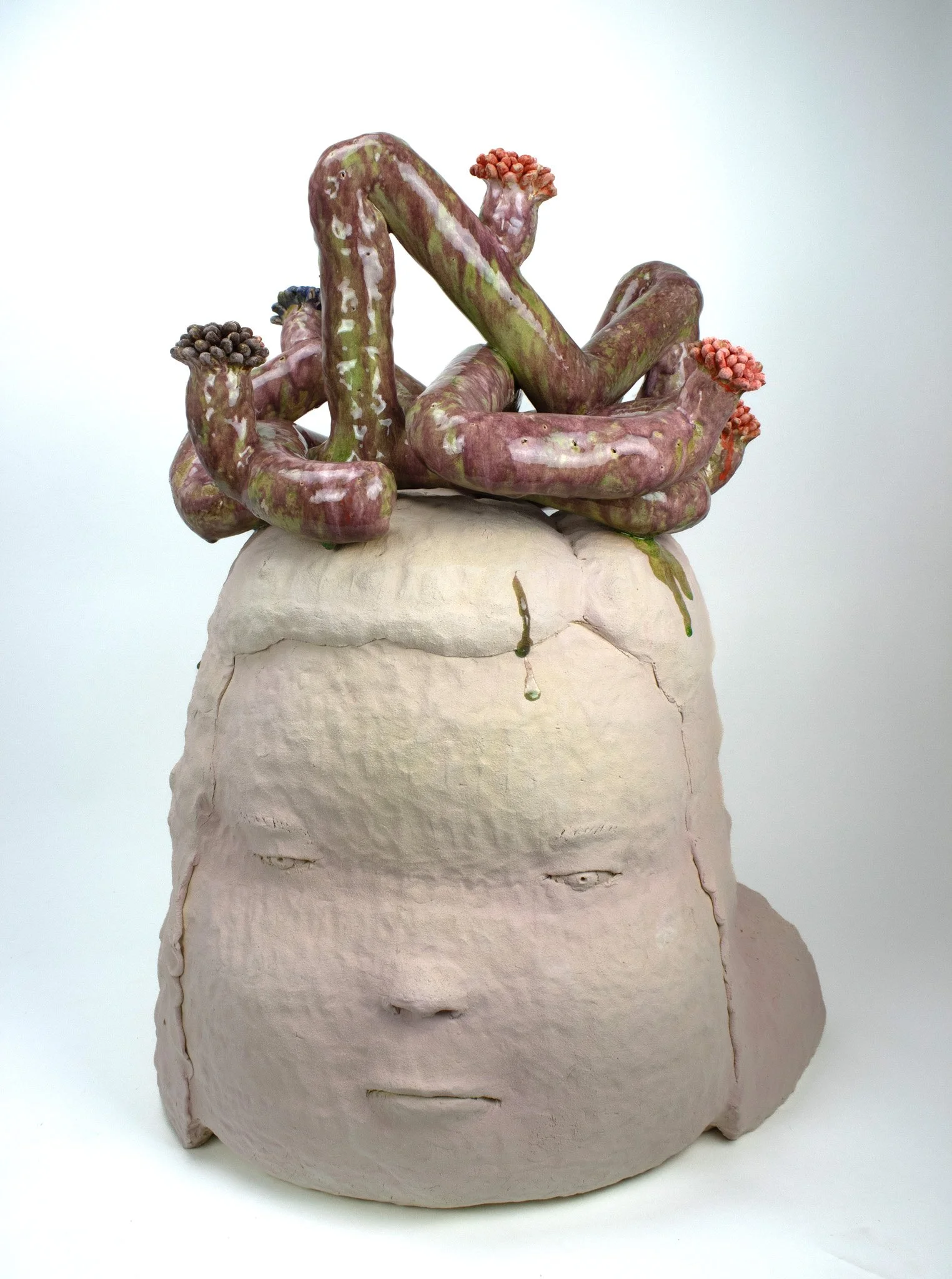 Head, 2026
Dimensions: 32"Hx21"Wx21"DP
Materials: Ceramics 