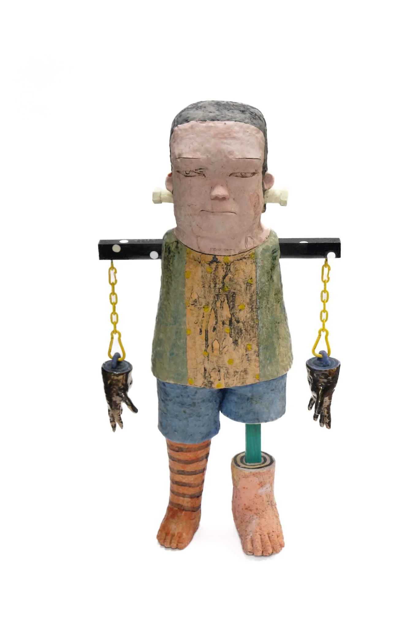 My Mind and Me, 2023
Dimensions: 42.5"Hx21"Wx8"DP
Materials: Ceramics, Mixed media