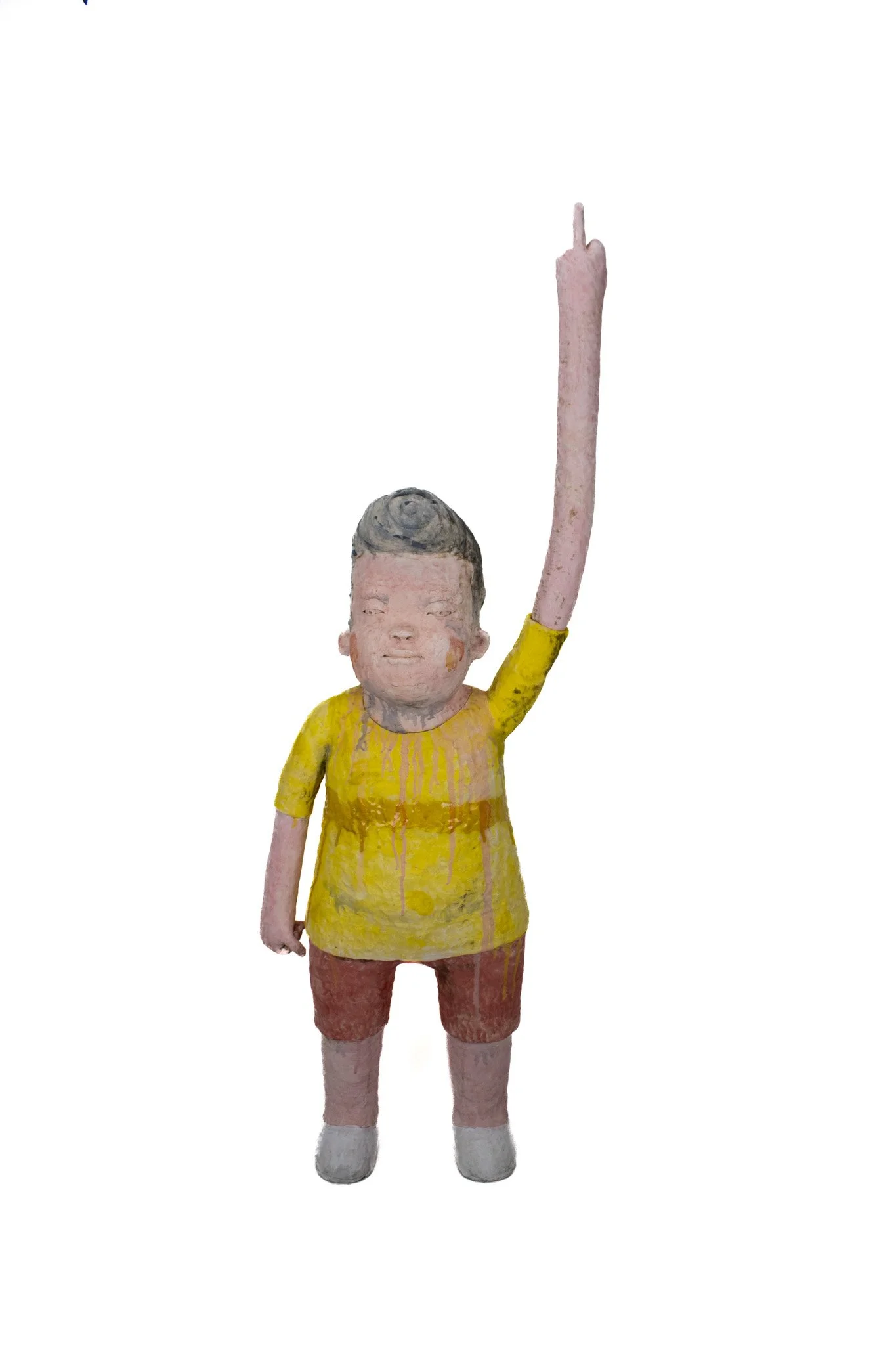Fuck You Bye Bye, 2026
Dimensions:56.5"Hx17"Wx9"DP
Materials: Ceramics 