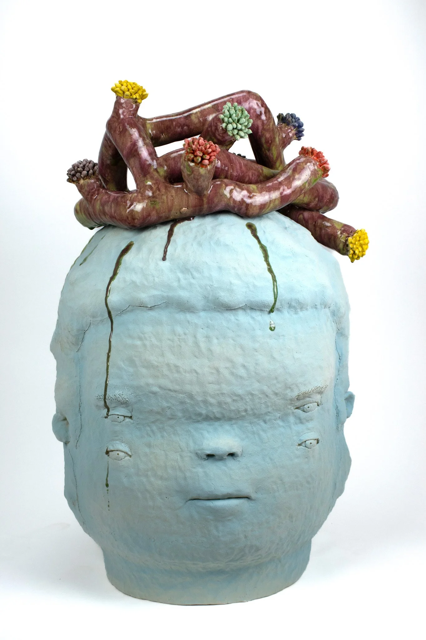 Head, 2026
Dimensions: 37"Hx22"Wx22"DP
Materials: Ceramics 