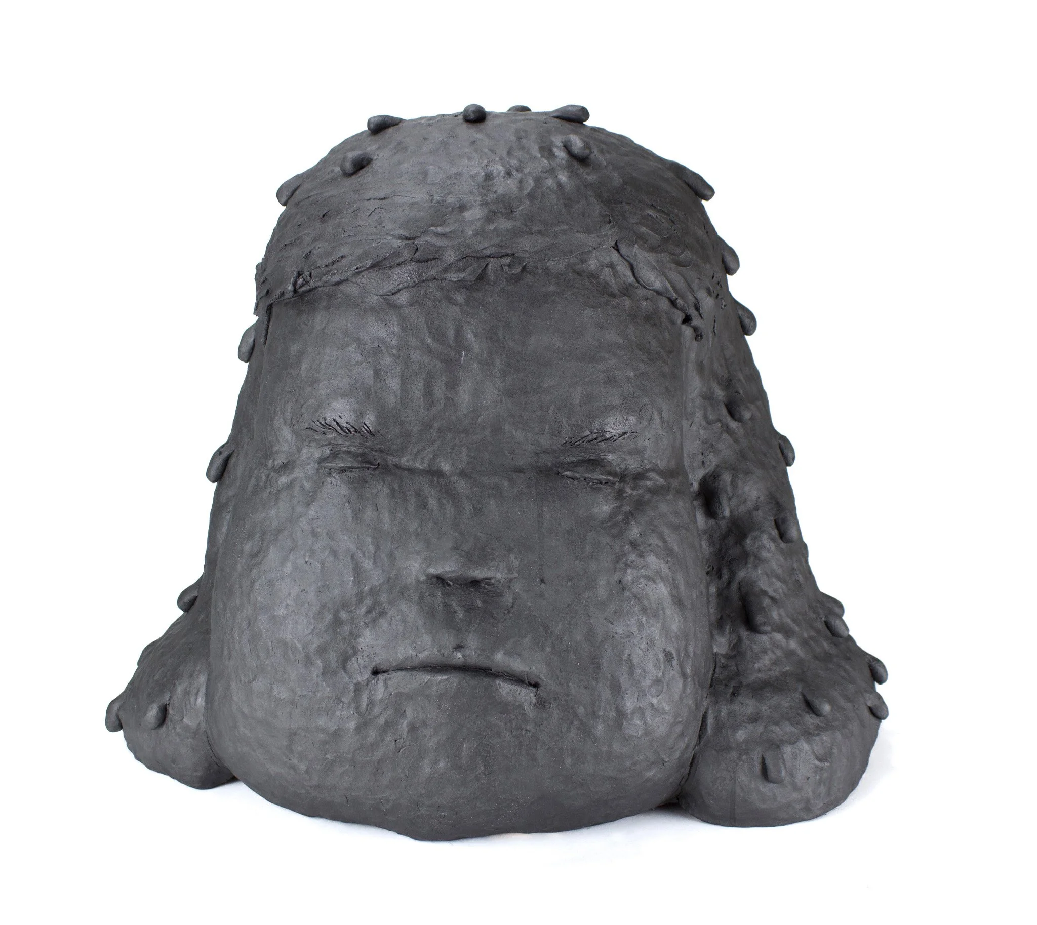 Head, 2026
Dimensions: 25"Hx22"Wx24"DP
Materials: Ceramics, Graphite