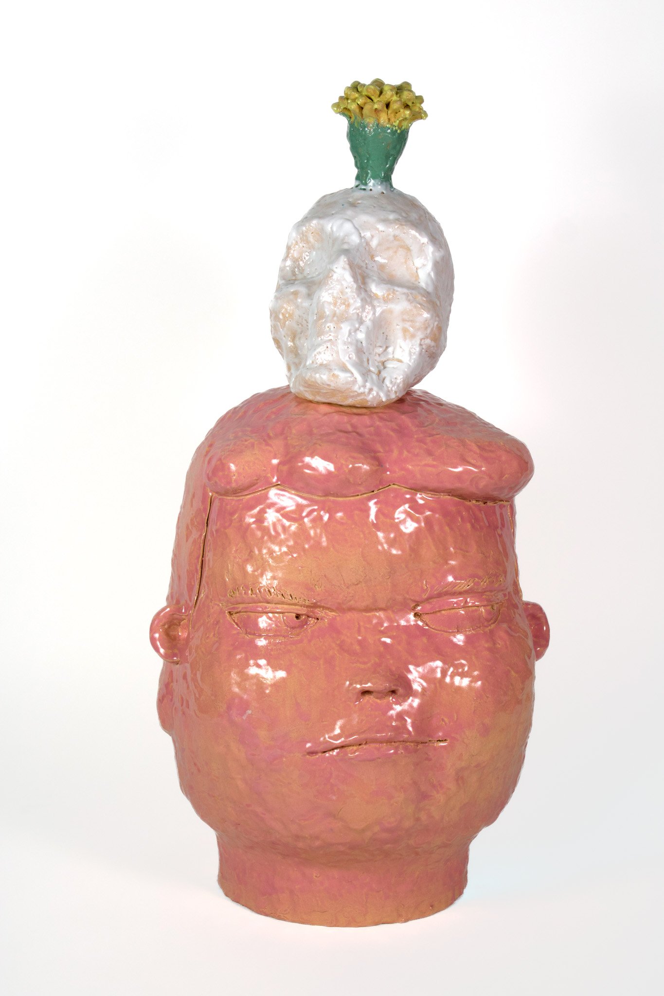 Head, 2025
Dimensions: 27"Hx13"Wx12"DP
Materials: Ceramics 