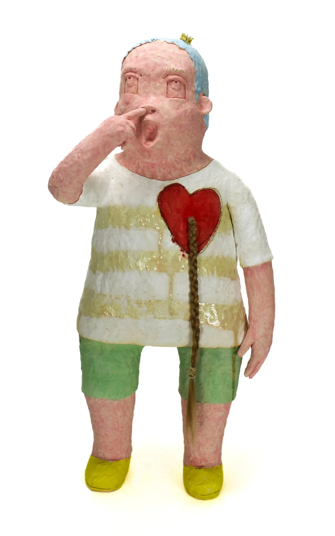 He has no shame, 2026
Dimensions: 36"Hx9"Wx14"DP
Materials: Ceramics
