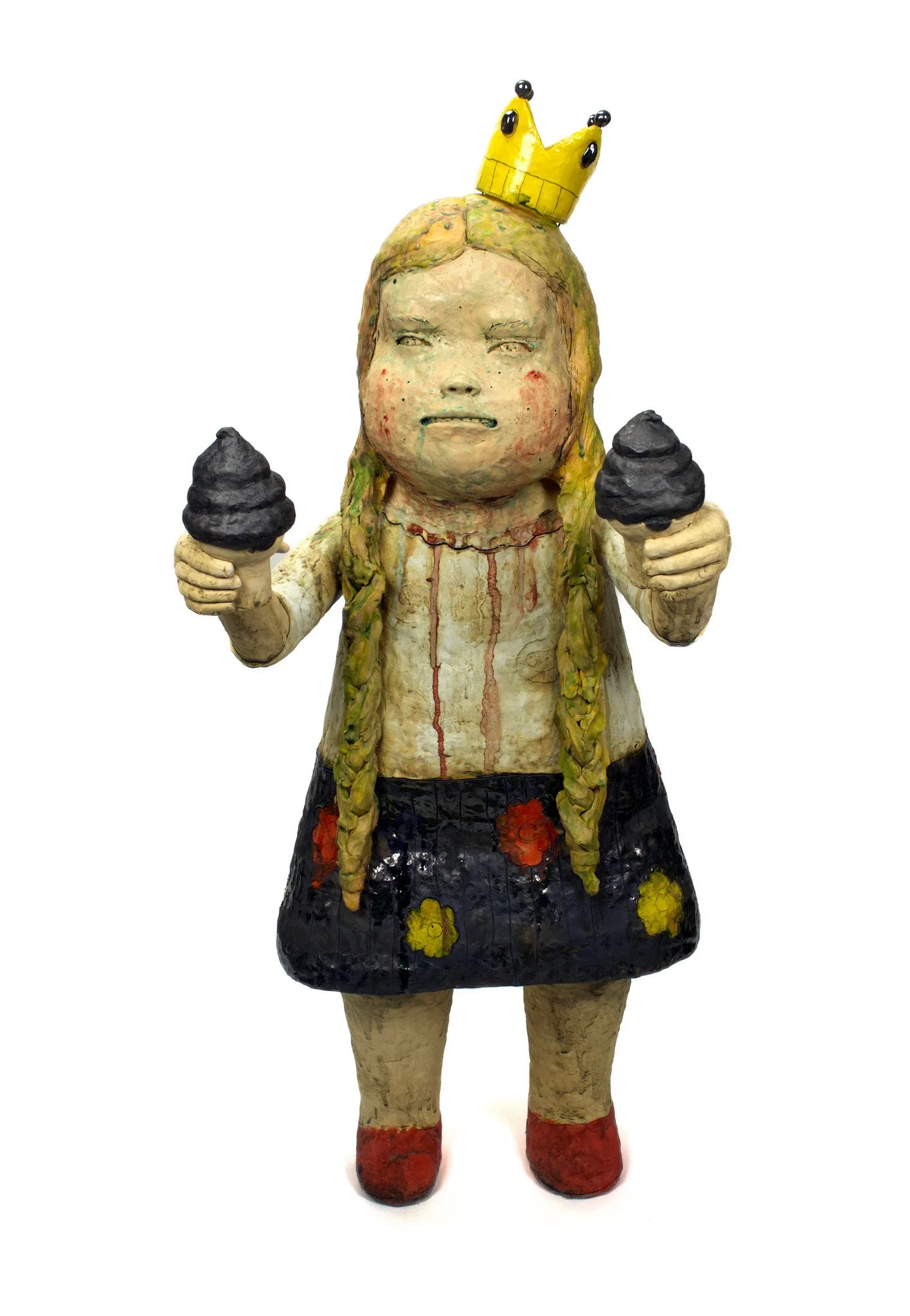 Hand Full, 2025 (BRAT Series) 
Dimensions: 43.5"Hx19"Wx16"DP
Materials: Ceramics  