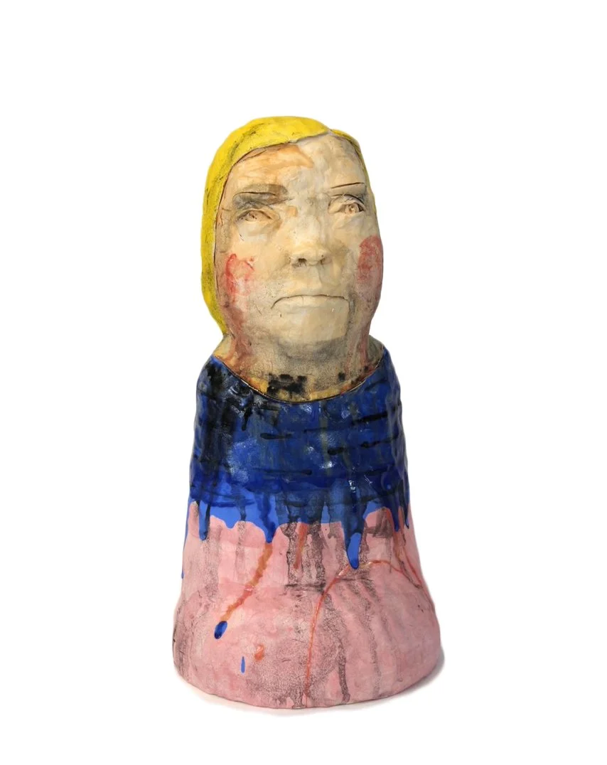 Daruma, 2024
Dimensions: 23"Hx14"Wx14"DP
Materials: Ceramics