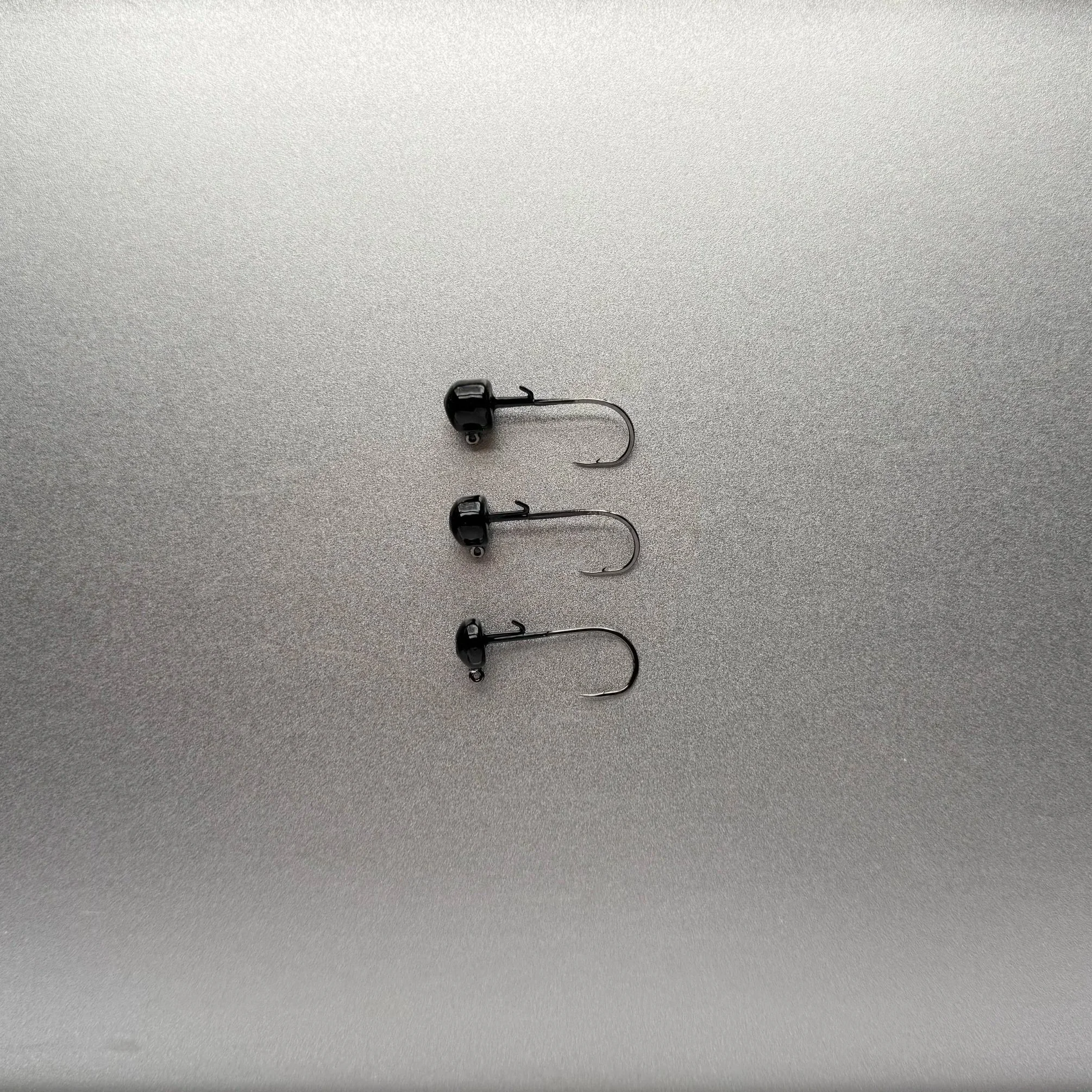 Black Ned Jig with 1/0 hook and baitkeeper