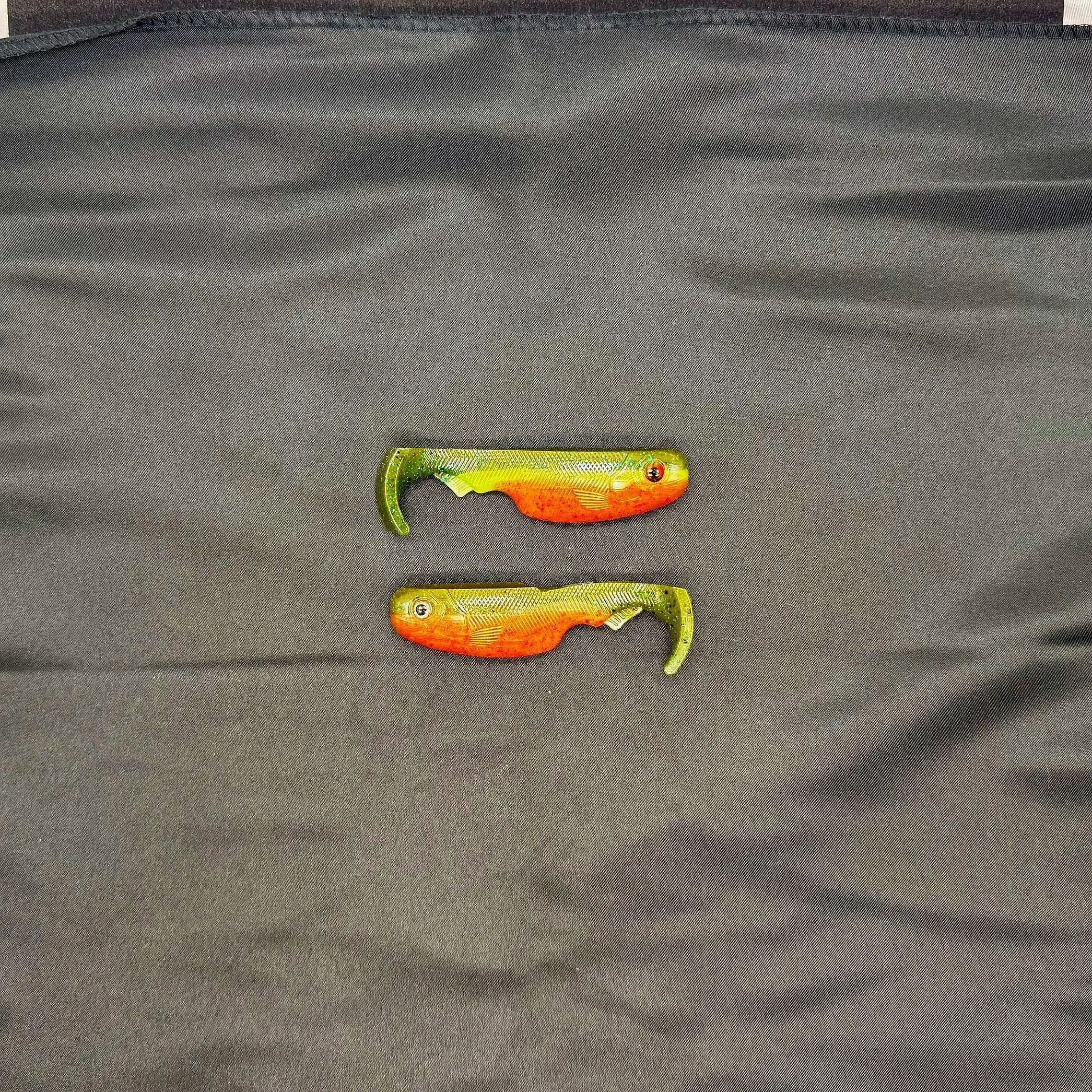 Epic Pud 3.5" Boot tail Swim Bait 3 color perch