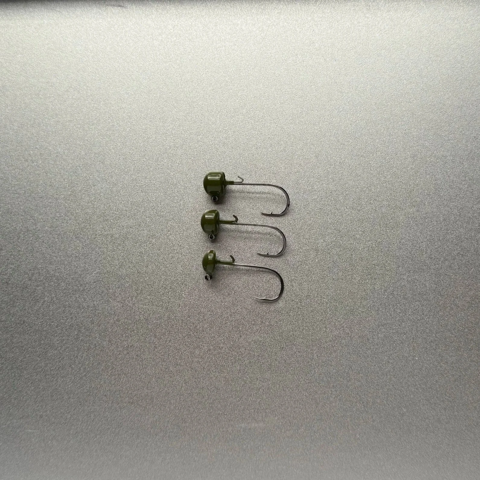 Green Pumpkin Ned Jig with 1/0 hook and baitkeeper