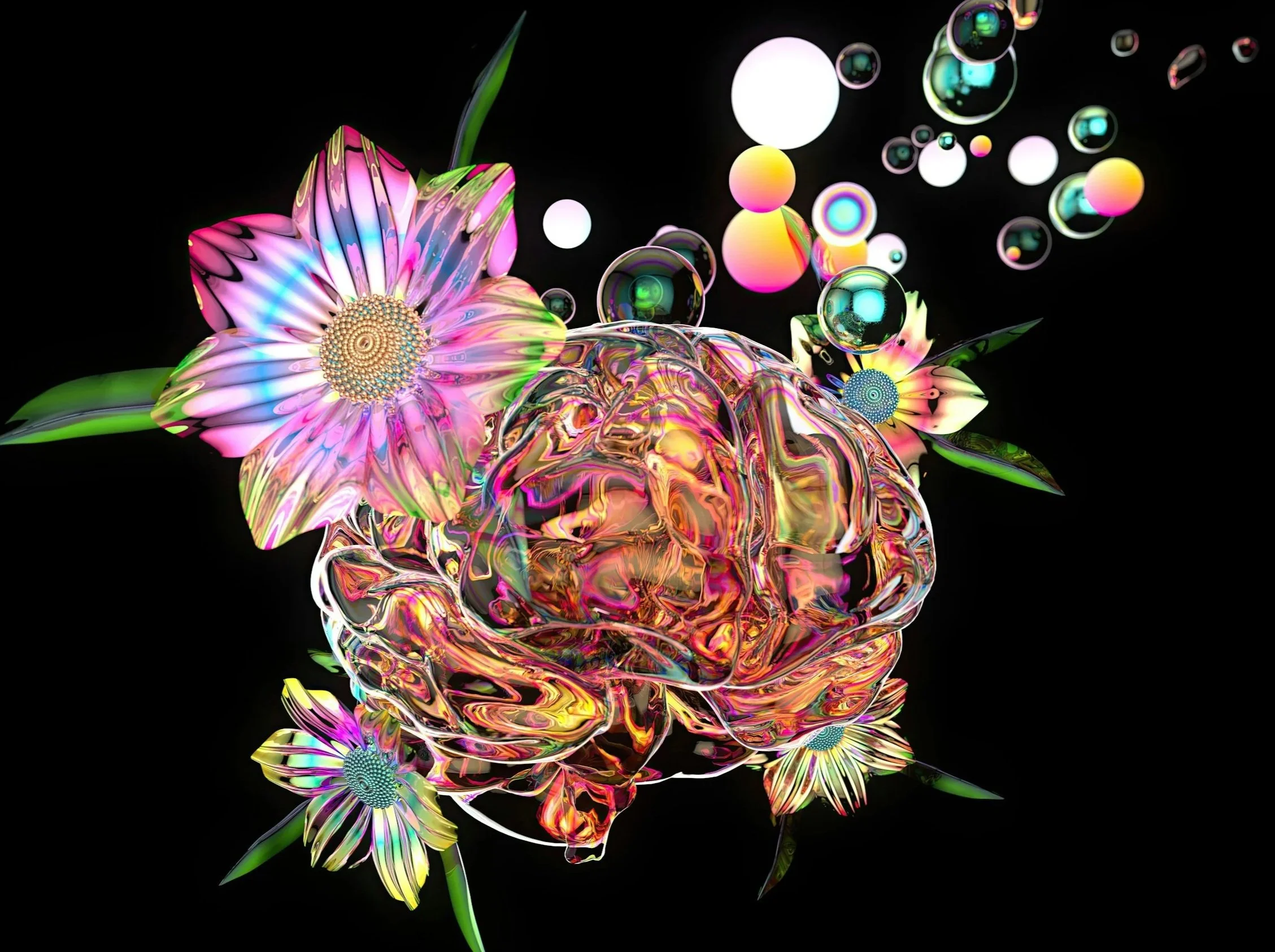 brain and flowers holistic mental health