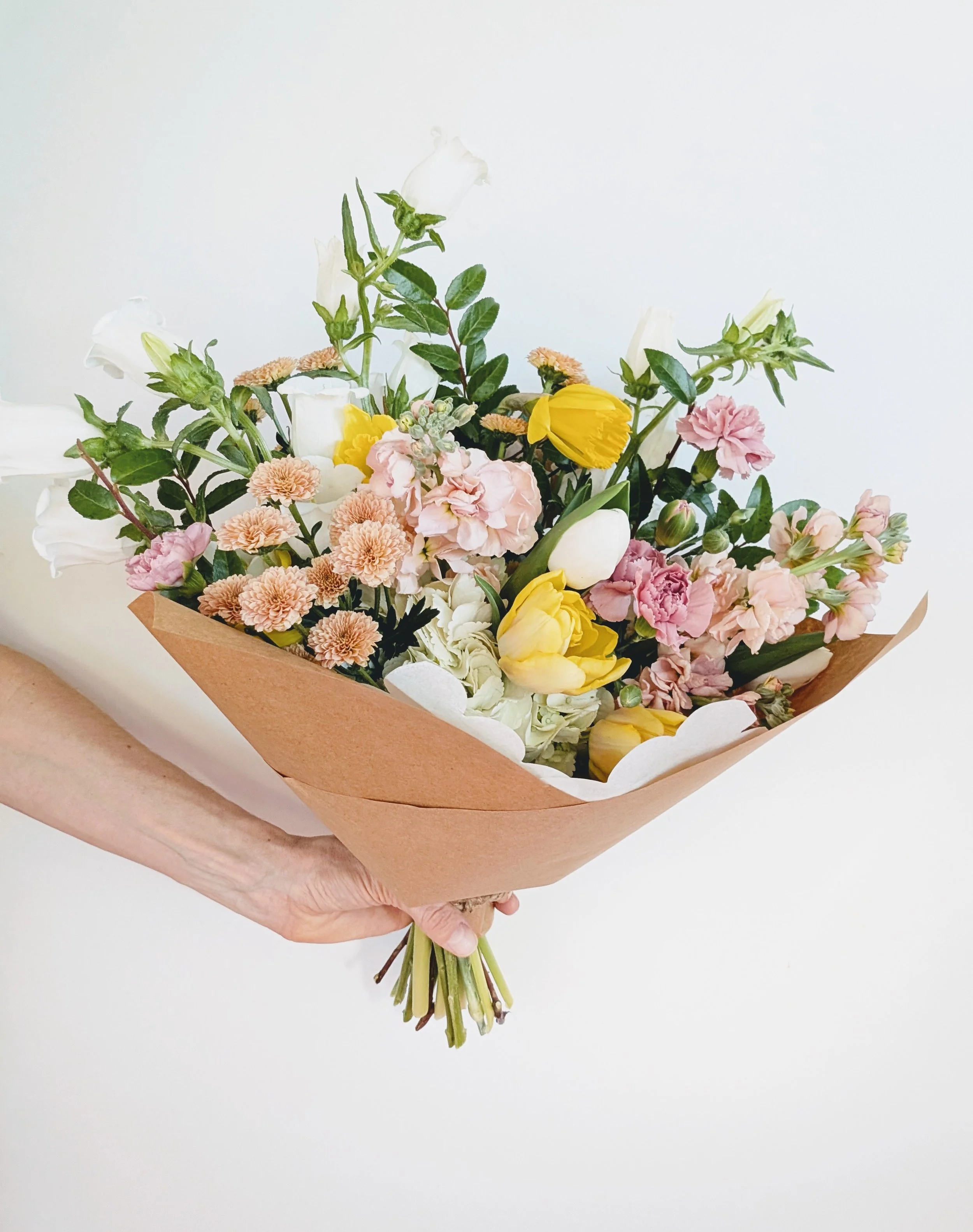 Pastel Hand-Tied Bouquet