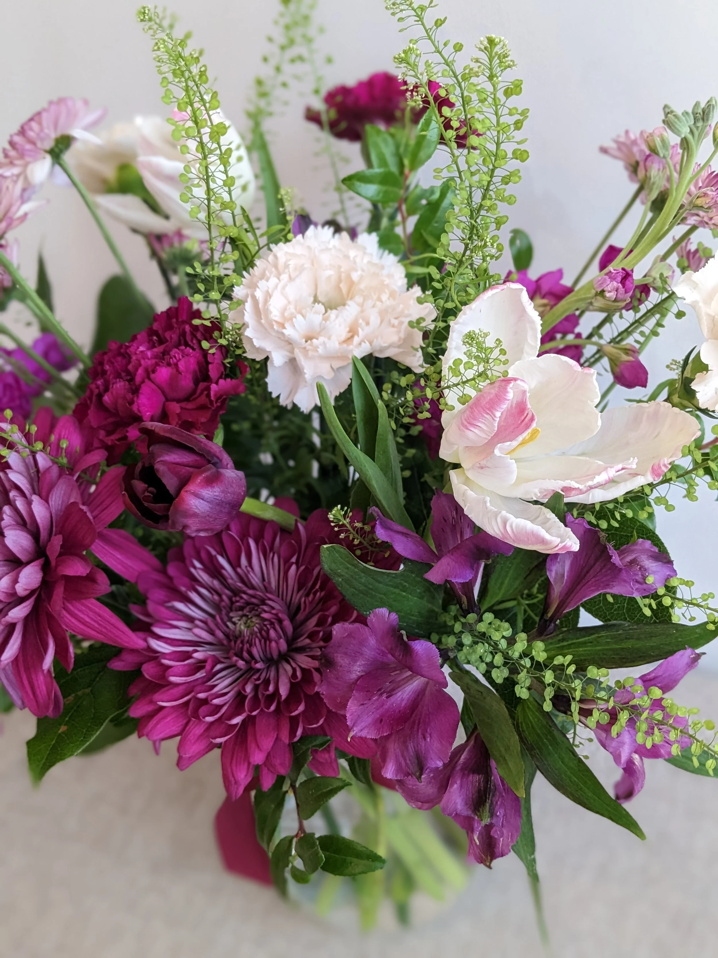 Valentine's Bold Vase Arrangement