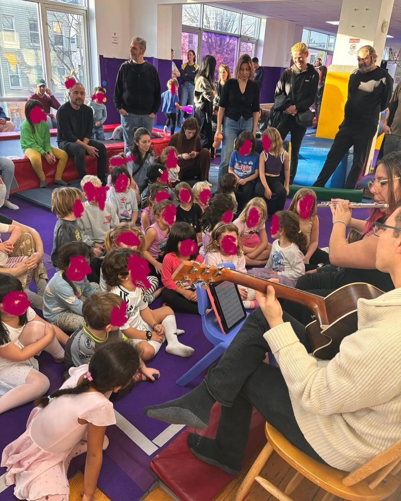 had the best time playing holiday hits for @msjsgreenpoint - - -