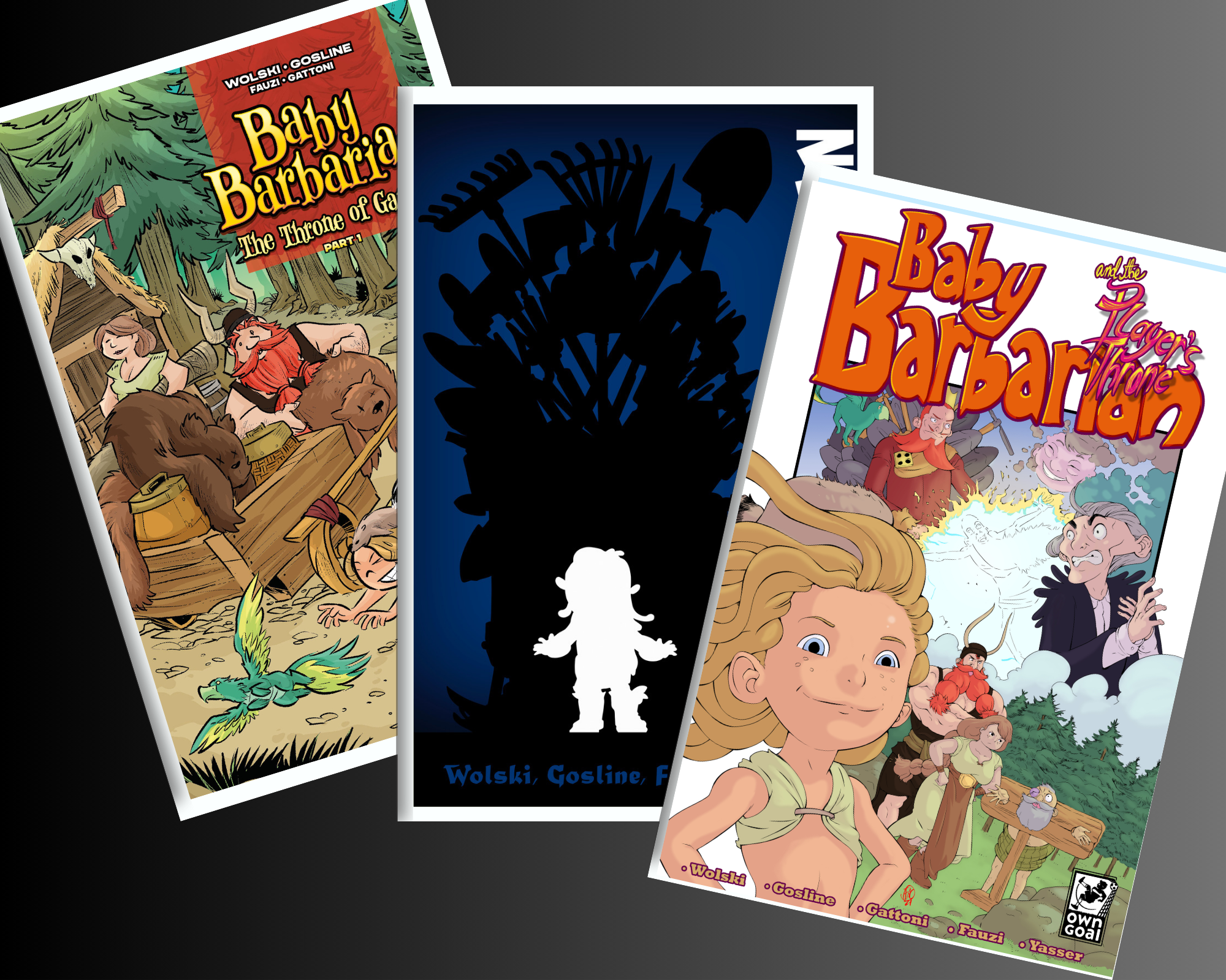 Baby Barbarian and the Player's Throne - Issue I