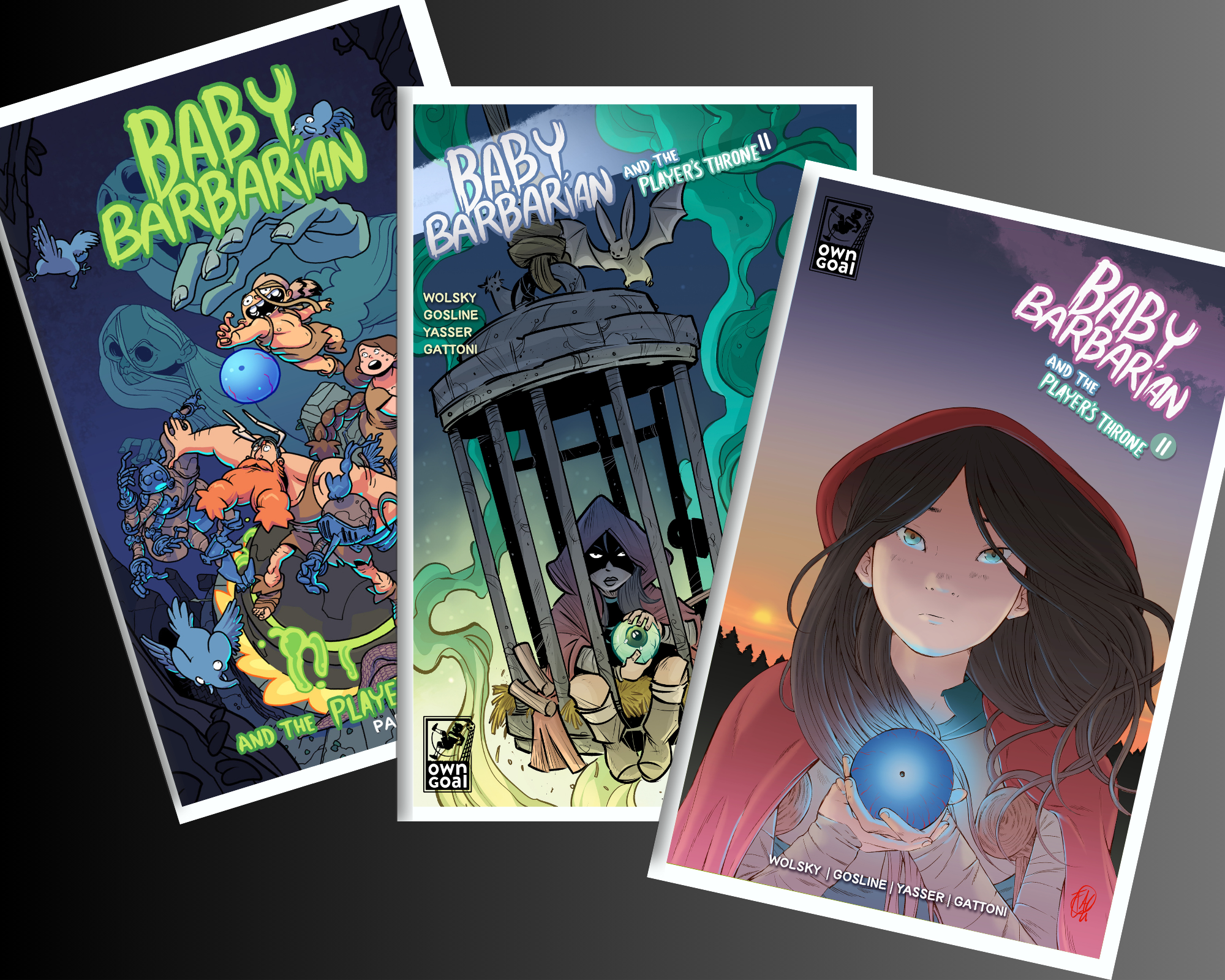 Baby Barbarian and the Player's Throne - Issue 2