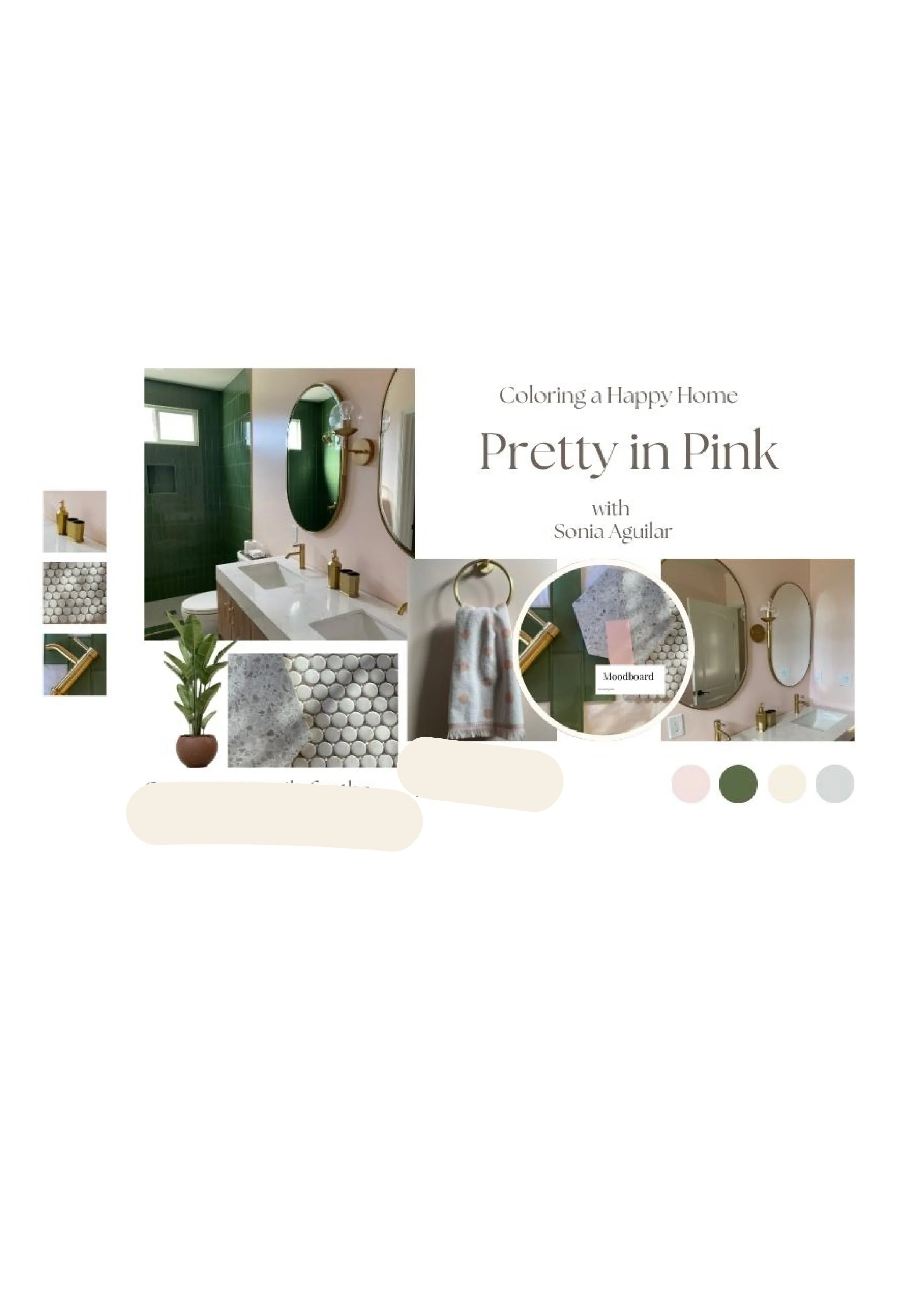 Pretty in Pink Bathroom