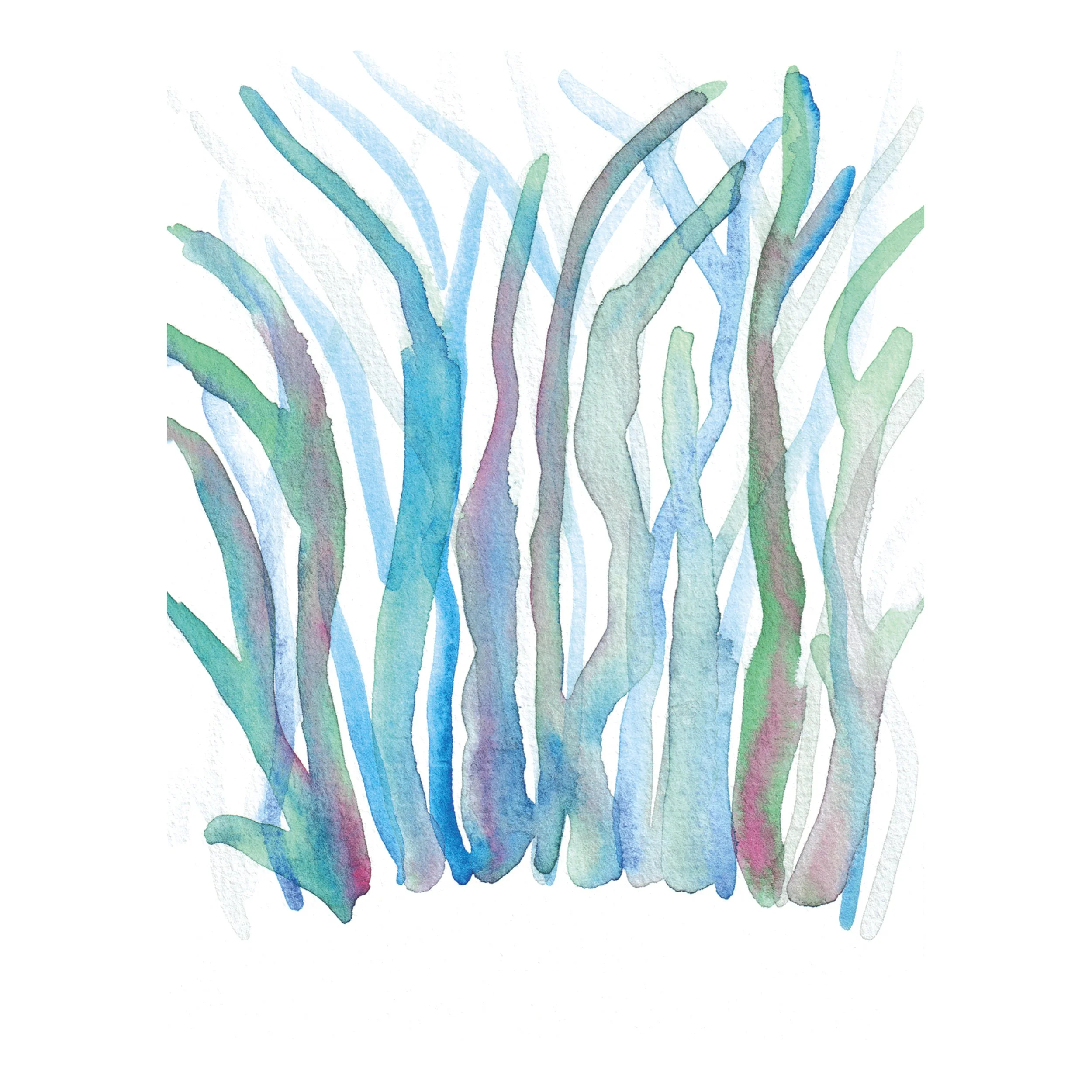 Wavy blue coral