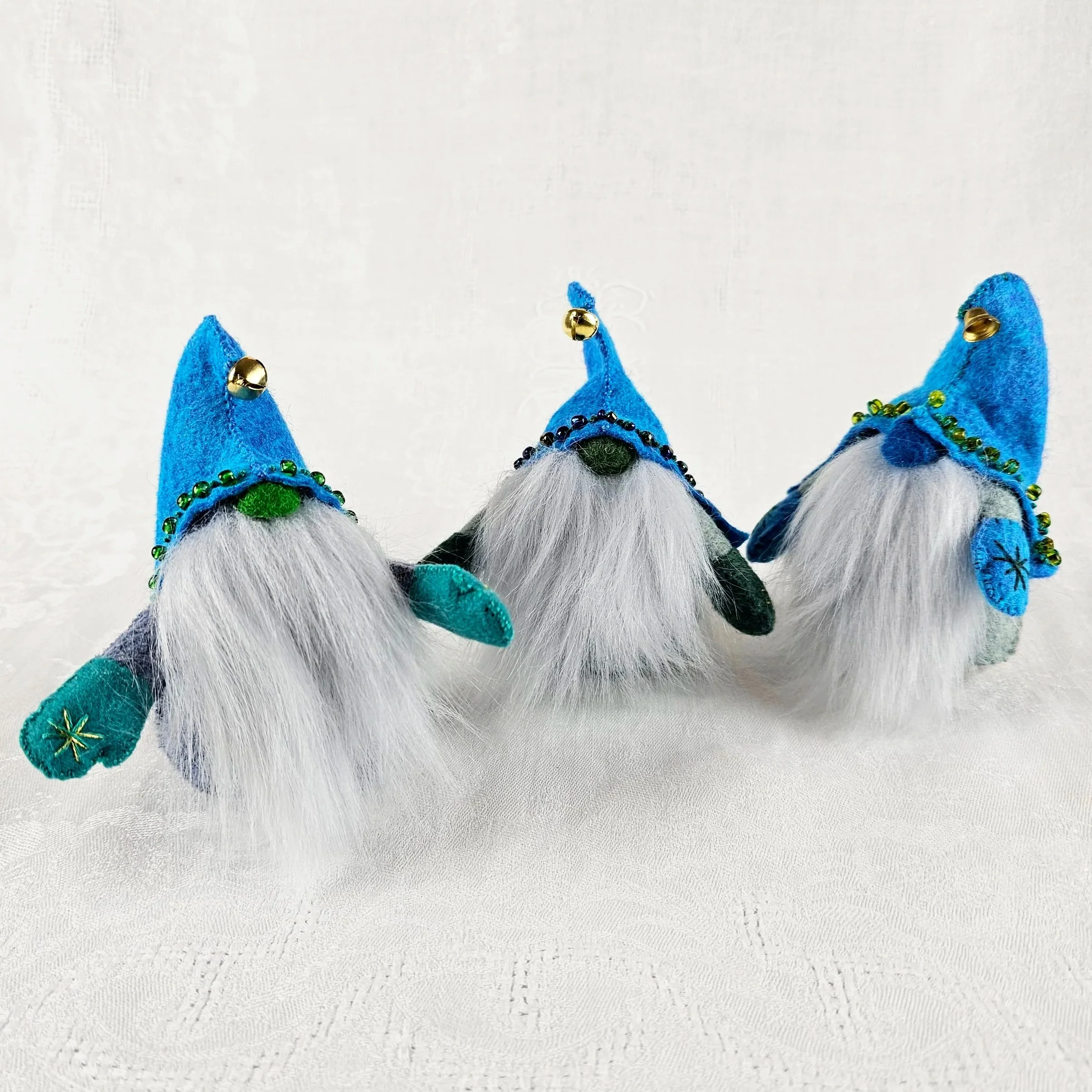 your average garden gnome gnomes decoration decorations where to buy commission felt work Sara Meade Design Sarah NZ Artist Small Business Kiwi Aotearoa New Zealand