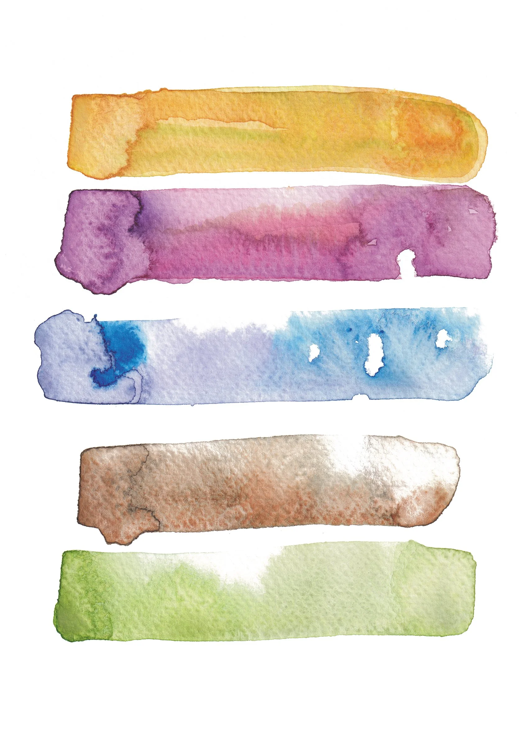 Grass To Sun Where to Buy Abstract Minimalist Modern Watercolour Watercolor Art Painting Online Birthday Greeting Card Cards Sara Meade Design NZ Artist Small Business Kiwi Aotearoa New Zealand