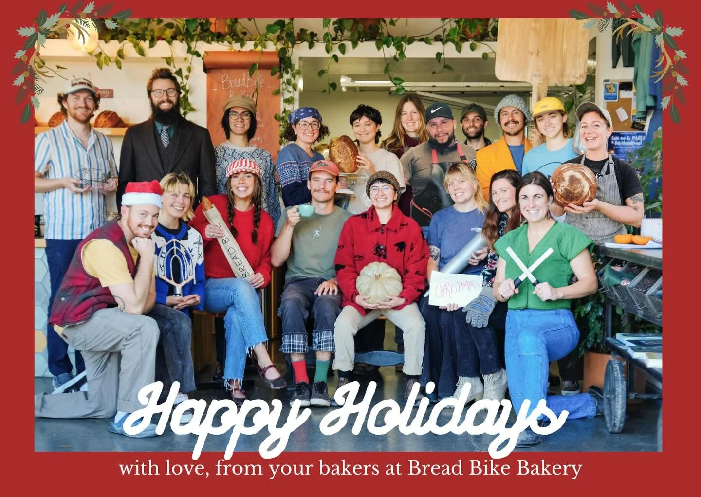Happy Holidays and Happy New Years! Just a reminder that we are closed thru Jan 2 for our winter break :) Back open Saturday Jan 3!

I am feeling so very thankful for everyone that chose to include our baked goods in your special celebrations! In a c