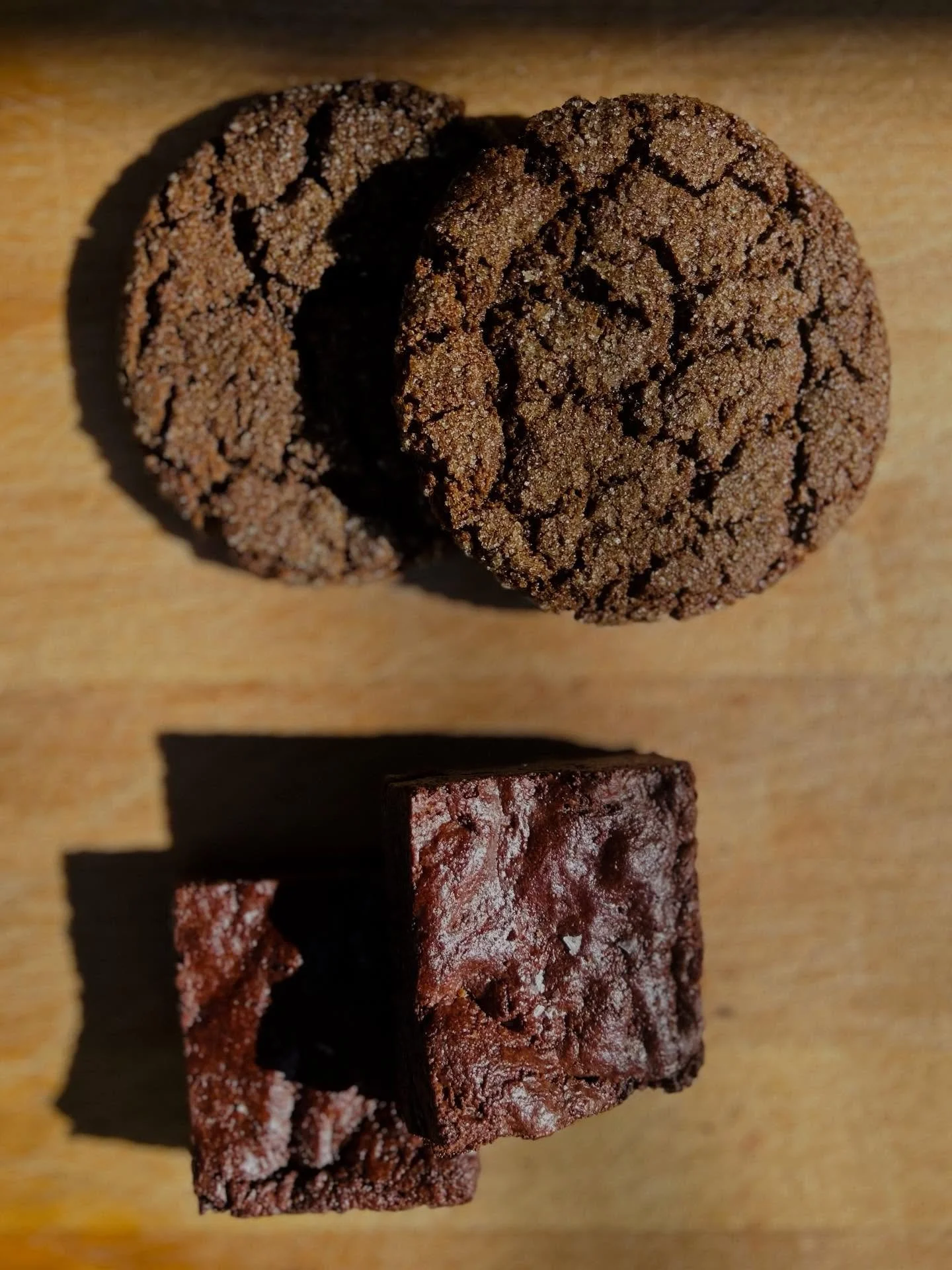 Hi Everyone! 

Emma (Bread Bike&rsquo;s manager) here with some bittersweet news: 

This week will be the last for our Ginger Molasses Cookie and Double Chocolate Brownie for the foreseeable future as we work on streamlining some of our offerings. Ye