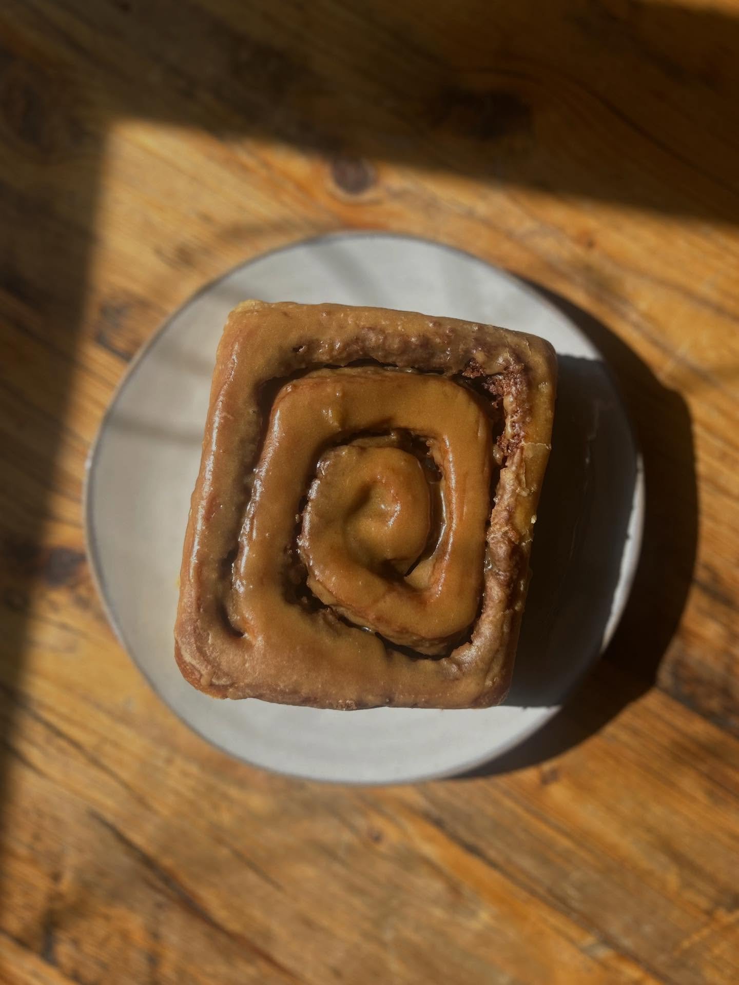 Have you tried our Cinnamon Rolls with coffee maple glaze? ✨