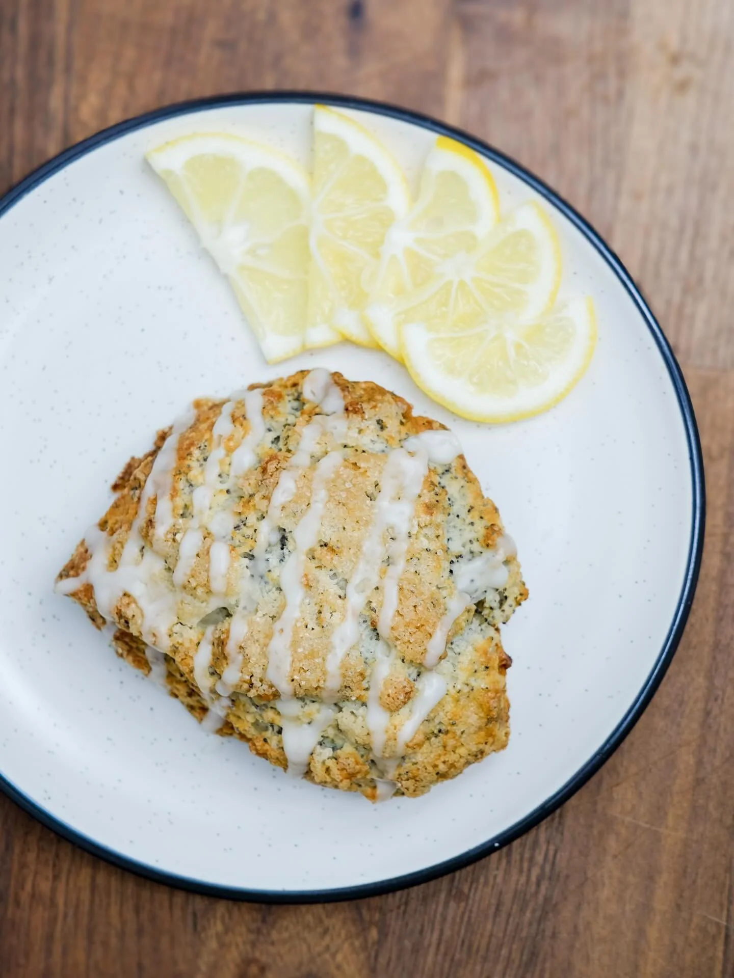 New Scone Flavor✨ Meyer Lemon Poppyseed

This bakery favorite highlights the Central Coast&rsquo;s winter citrus bounty with sugar-preserved lemon bits, house-made lemon extract, lemon zest, lemon juice, and a lemon glaze to finish. An elevated class