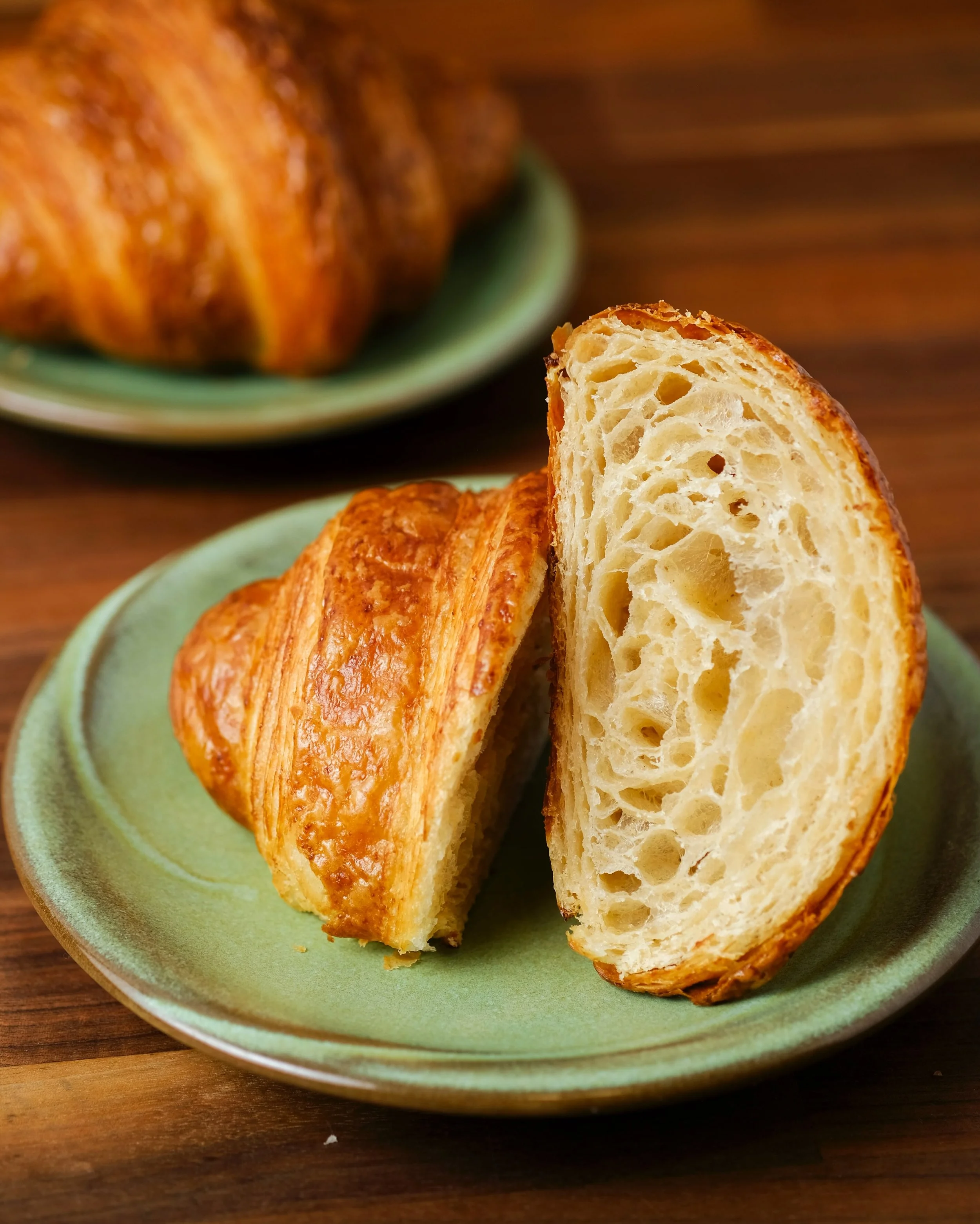 flakey, sweet, buttery perfection / our classic croissant 🥐✨