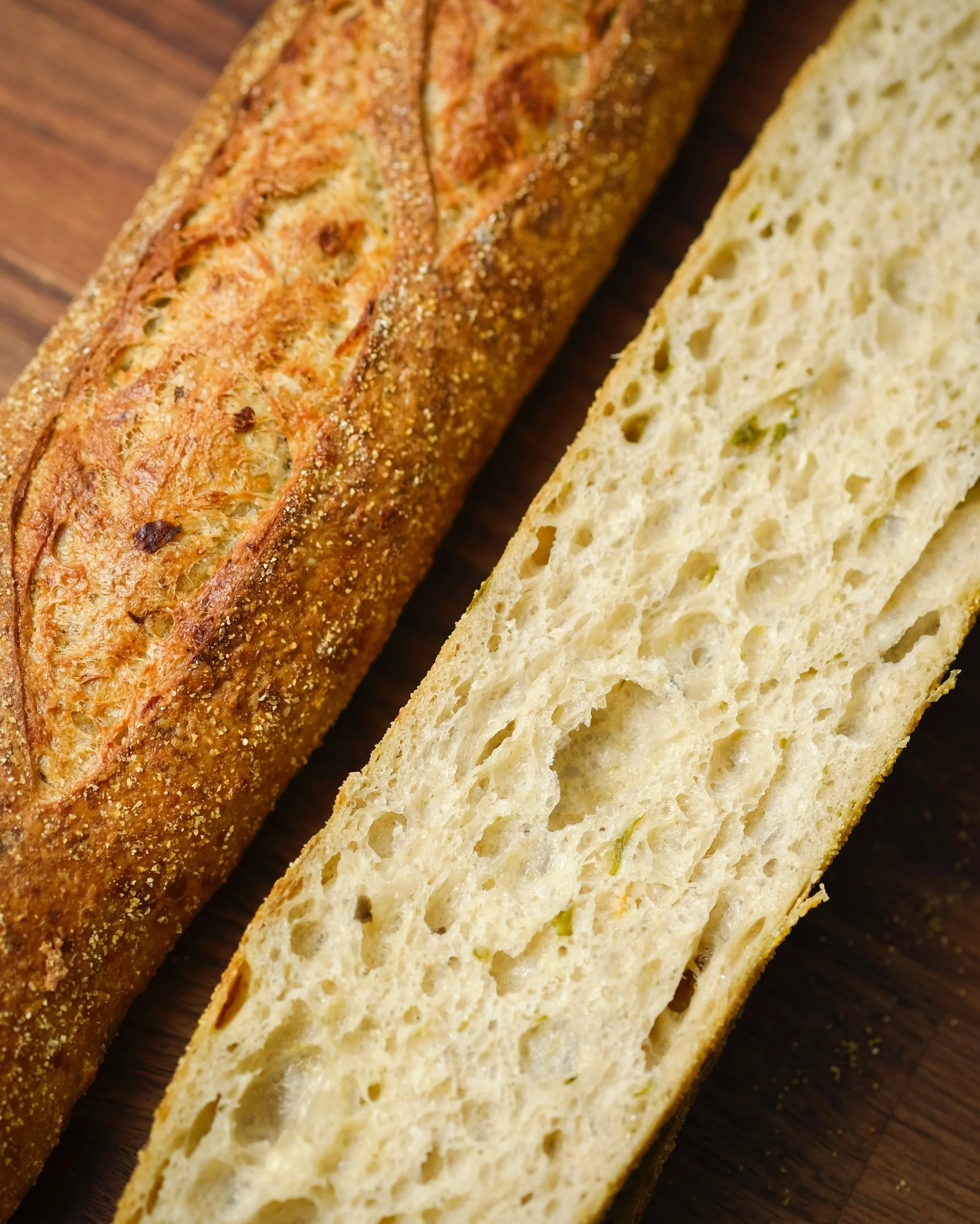 Jalape&ntilde;o Cheddar Baguettes 🥖 

An instant classic ✨available now