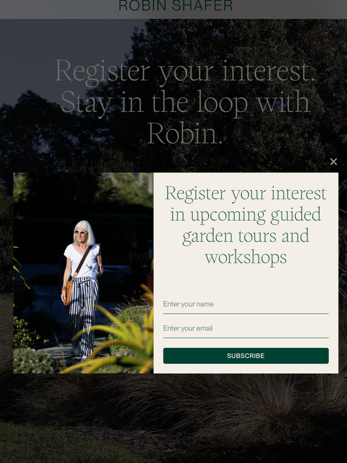 Robin Shafer, Landscaping Branding, Identity Design, Website Design and Content, Creative Direction