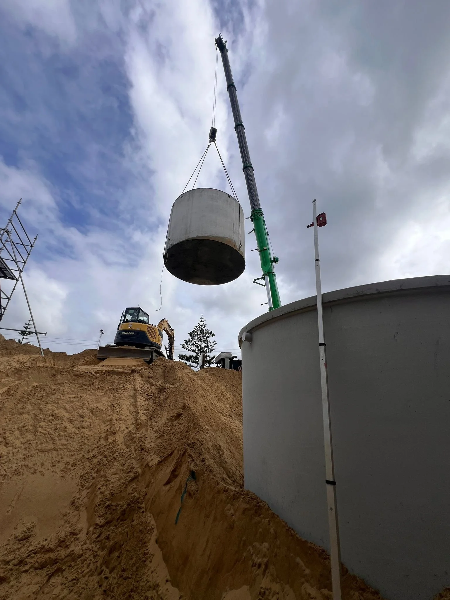 Water Tank Installation