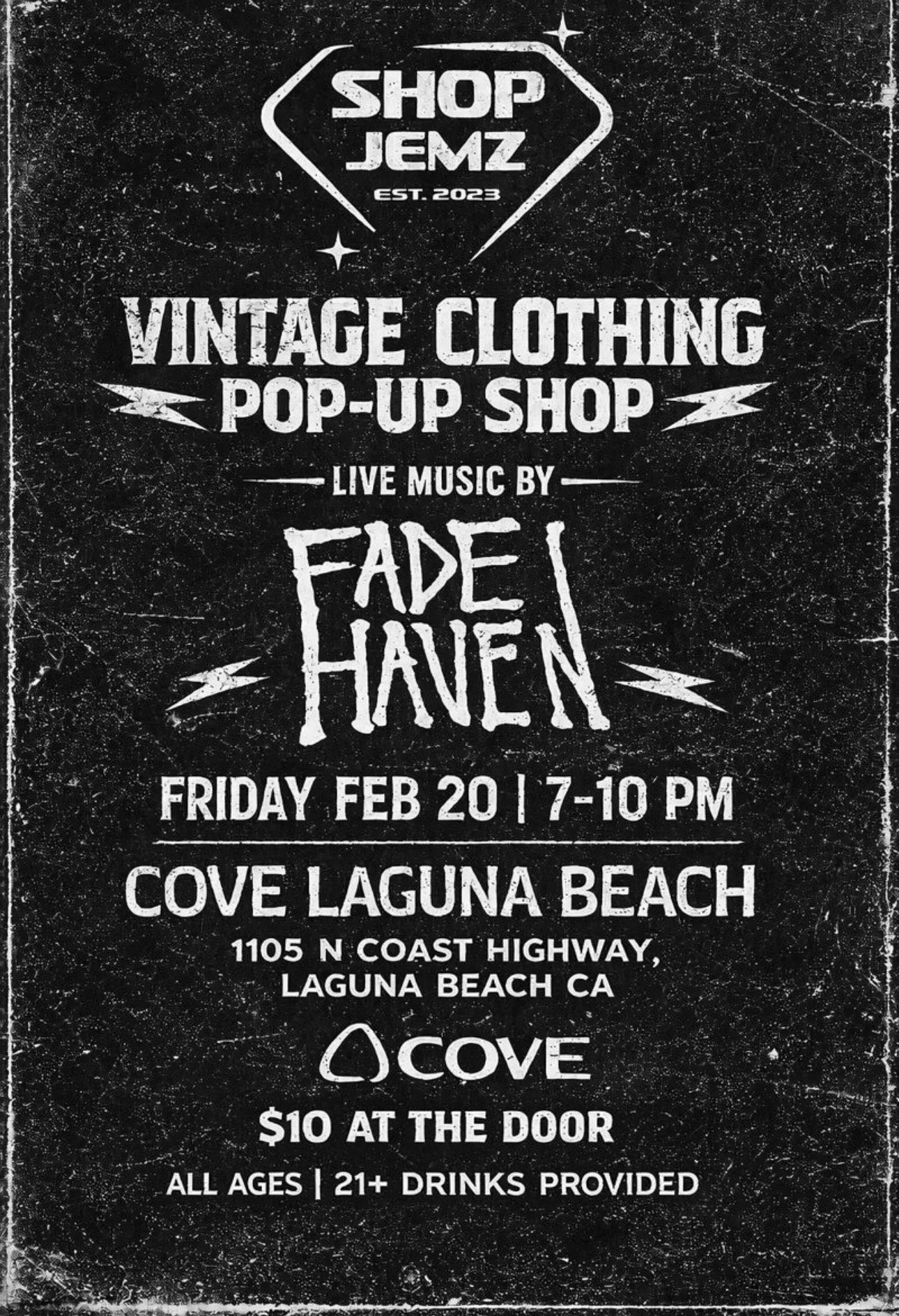 Pop-Up Shop + Live Music