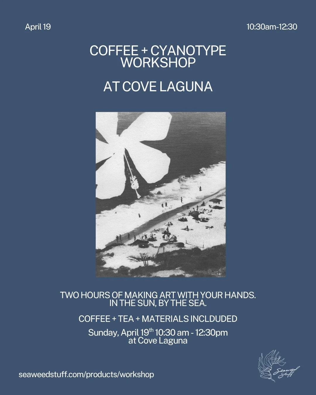 Coffe + Cyanotype Workshop