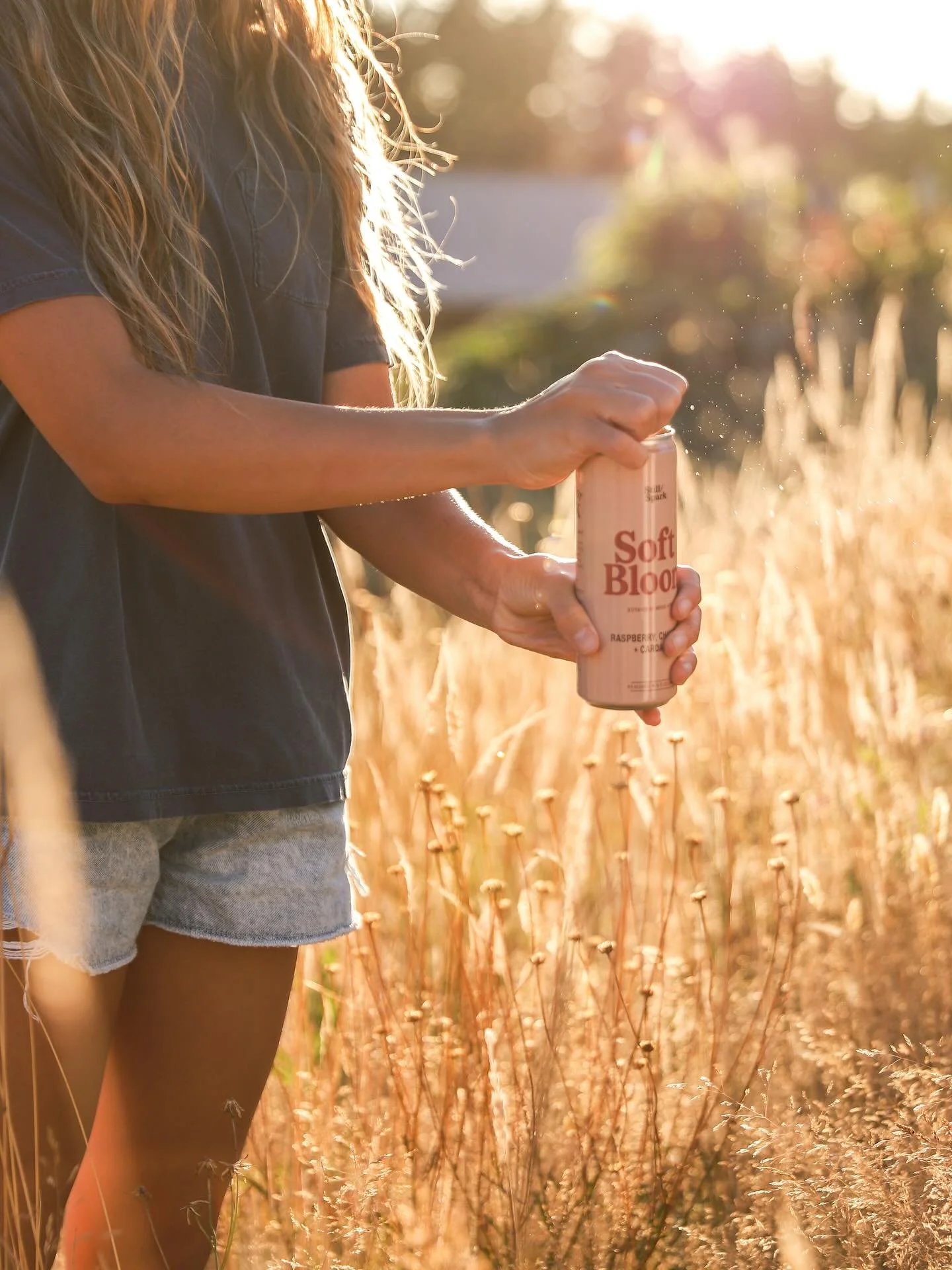 We design for mood first. Each blend starts with a feeling &mdash; calm, grounded, uplifted &mdash; and is built around herbs that deliver. Then we bring it to life with real fruit juice and a bit of carbonation for a layered, nuanced flavor.
