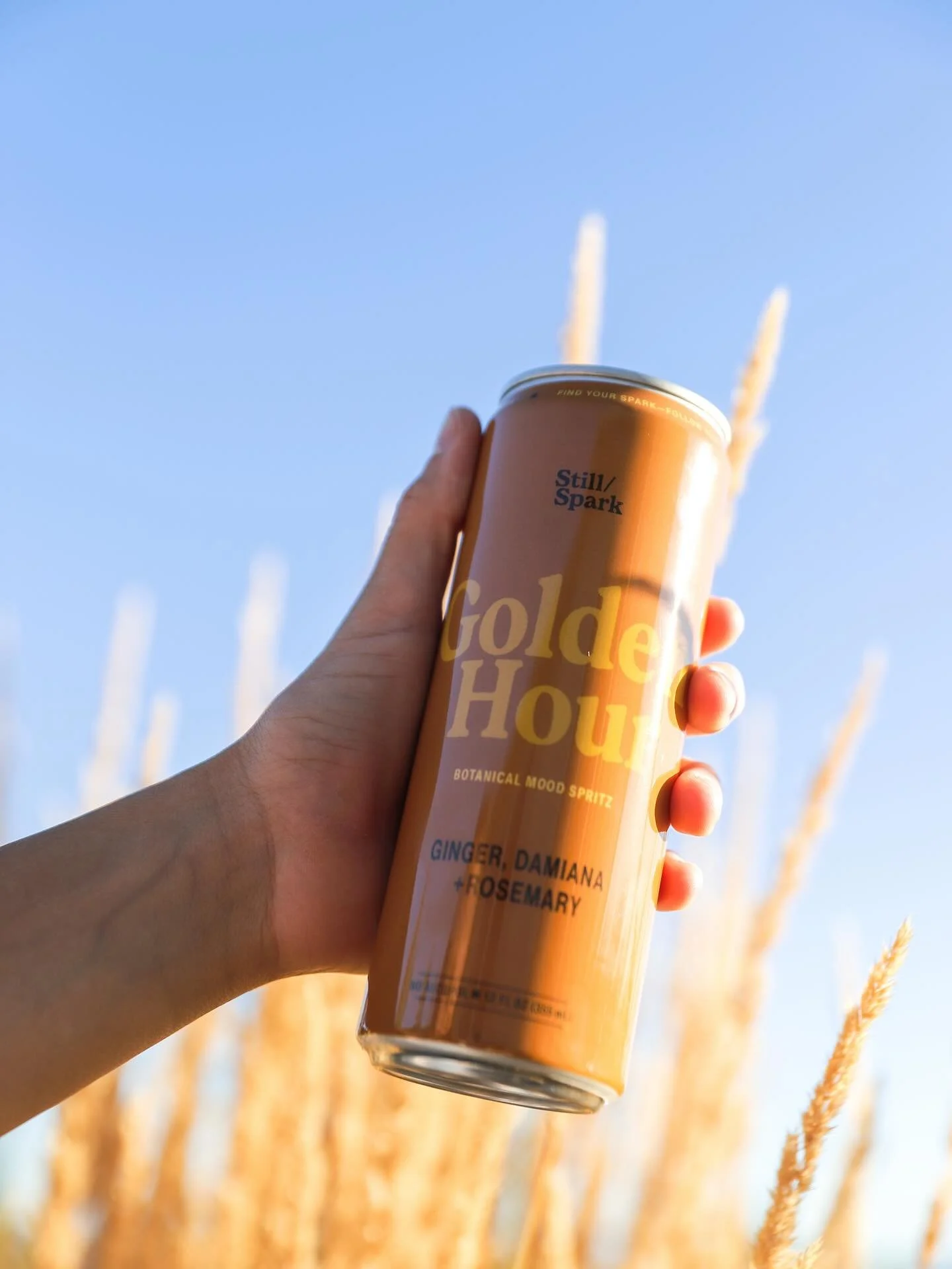 That just-right, whole-body-smile feeling. Golden Hour is made for open windows, impromptu gatherings, and connected conversations.

Ginger energizes, lemon brightens, damiana lifts the spirit. Solomon Gold Kava adds focus and a light body buzz &mdas