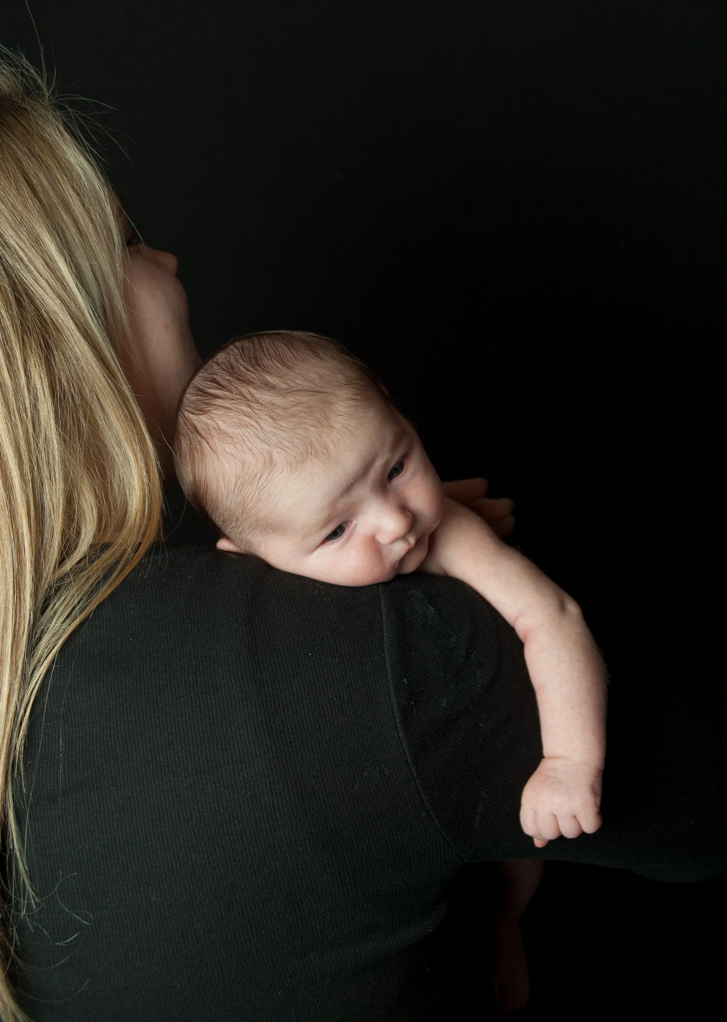newborn and mom portraits, Maine studio.jpg