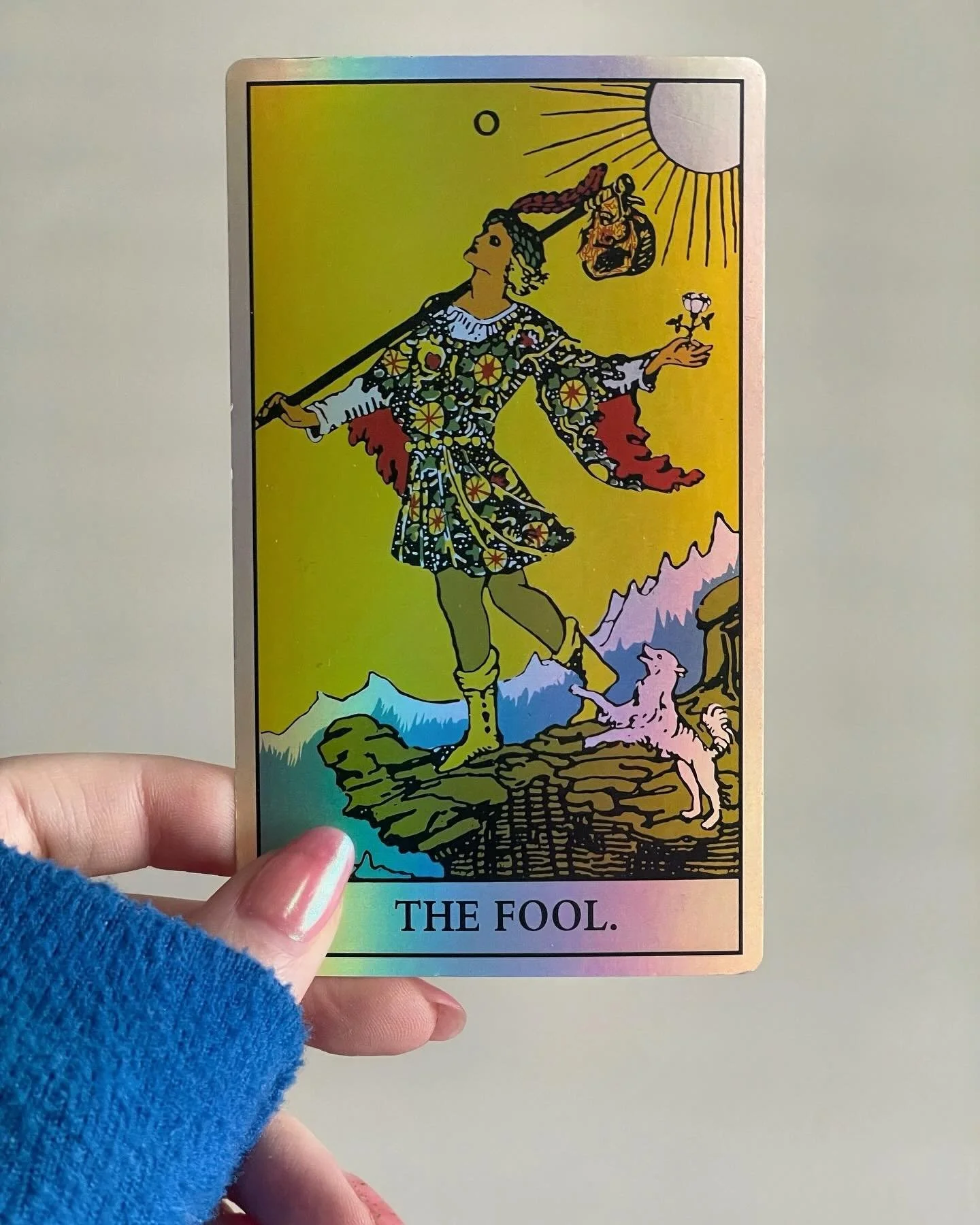 Scroll for a bunny sniff test ✨🐰 Today&rsquo;s Substack ft. a fun conversation with that bunny&rsquo;s human bestie (who didn&rsquo;t want to be tagged but gave permission to share). 

✨ does The Fool know he&rsquo;s about to fall&mdash;and if so, d