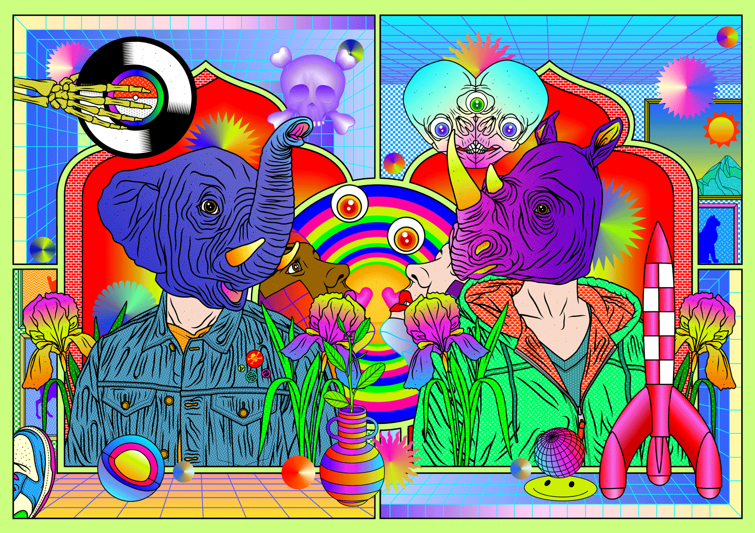 The Elephant & The Rhino