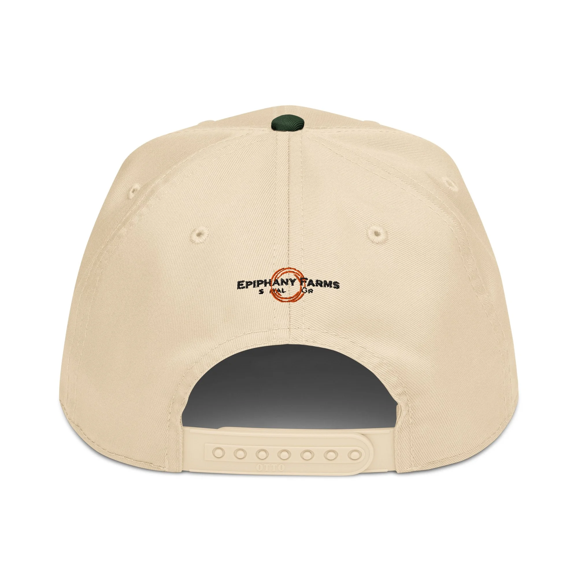 5-panel-mid-profile-baseball-cap-dark-green-natural-back-68ded8fceefc4.jpg