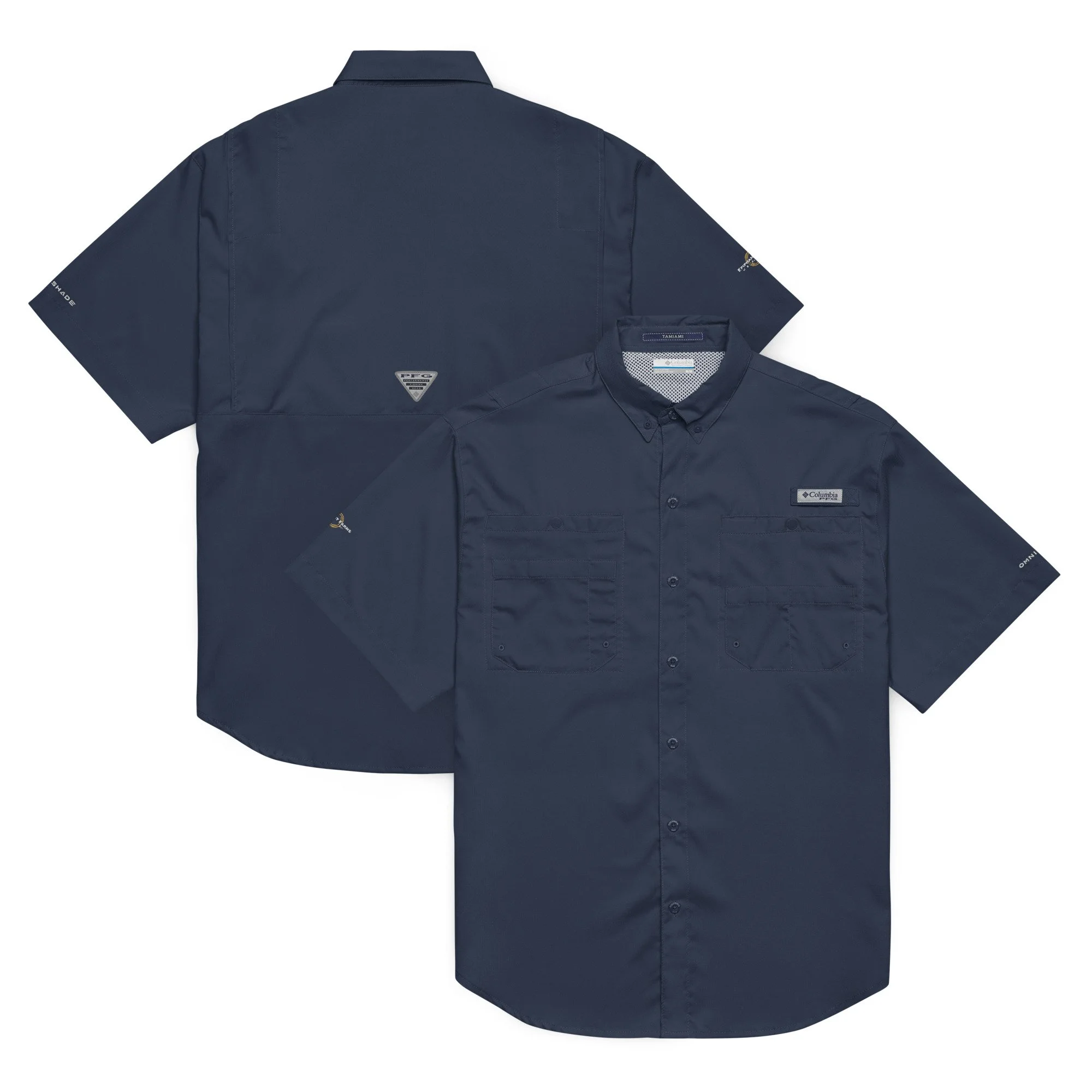 mens-columbia-short-sleeve-button-shirt-collegiate-navy-front-and-back-693e79b8372c9.jpg
