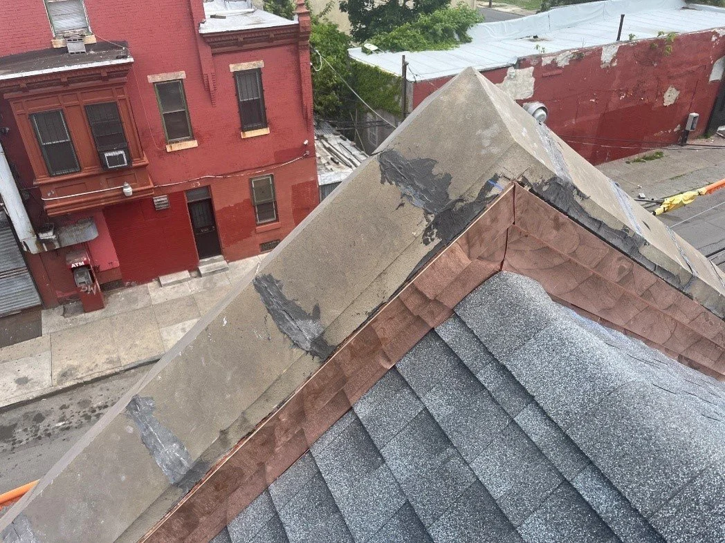 Pre Copper Work  For the Roof
