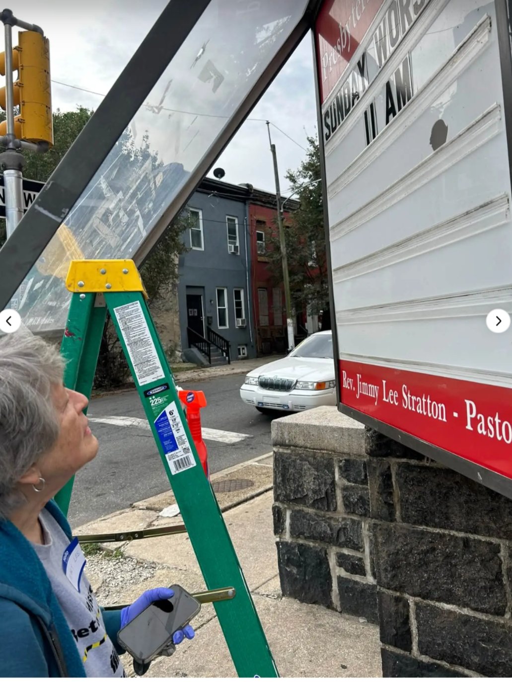 Sign cleanup on Workday Sponsored by Bethel  Advisory Committee