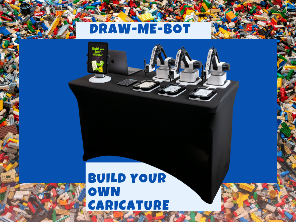 DRAW ME BOT PHOTO LEGO CARICATURE